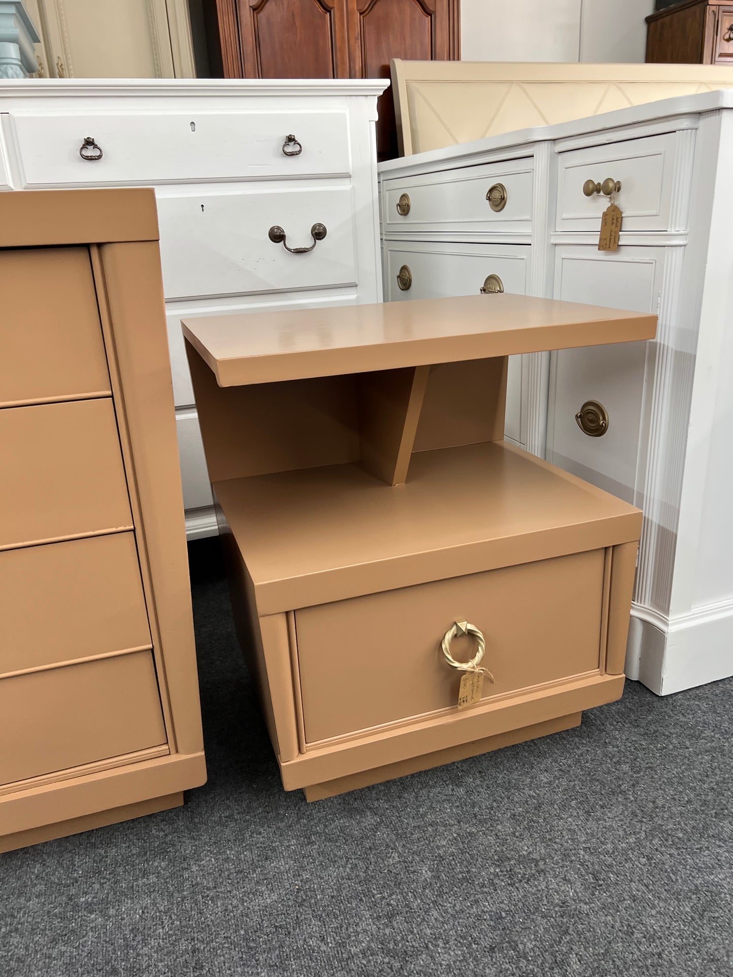 Dixie tan nightstand