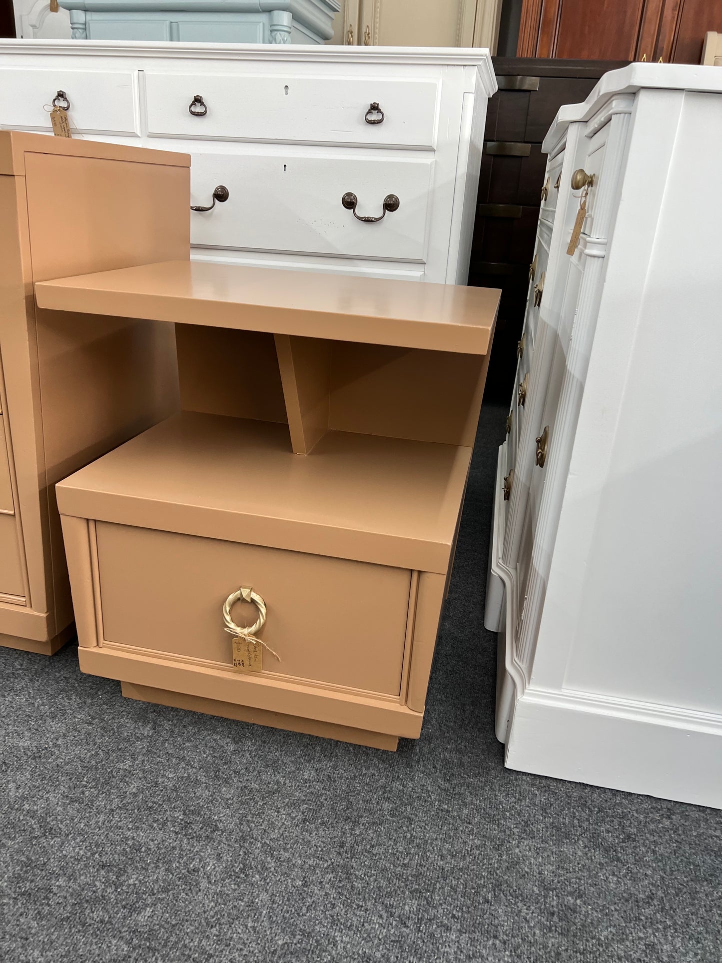 Dixie tan nightstand