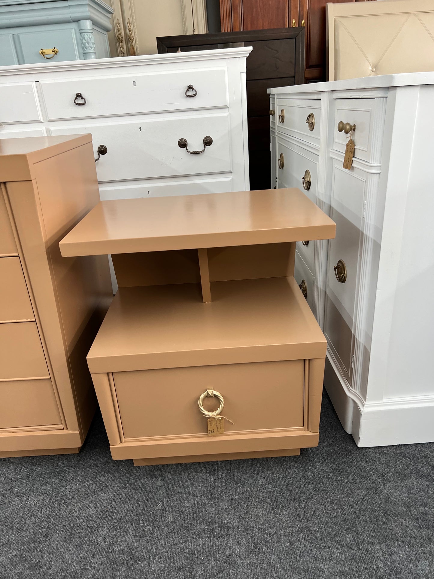 Dixie tan nightstand