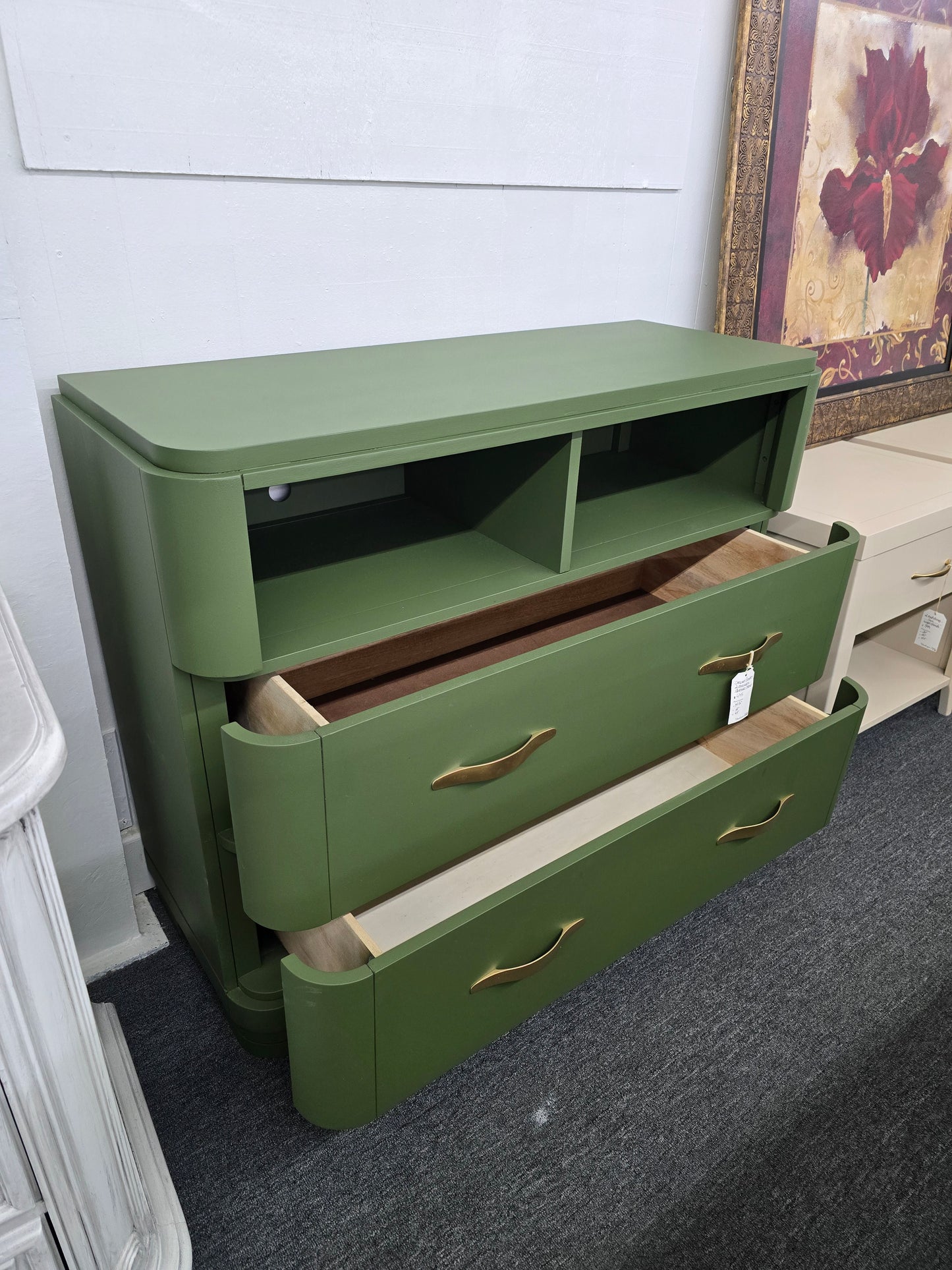 Secret garden 2 drawers dresser/stand