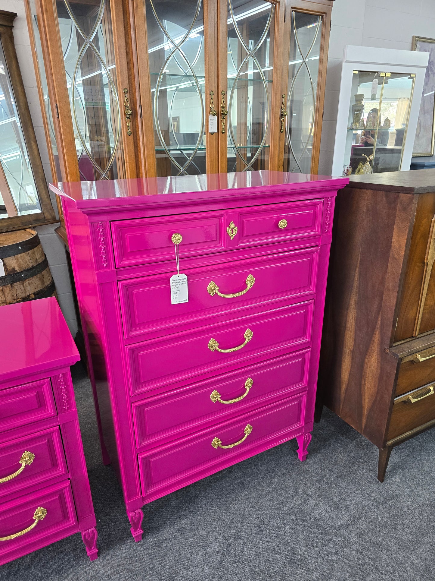 Dixie Regency lacquered high gloss chest