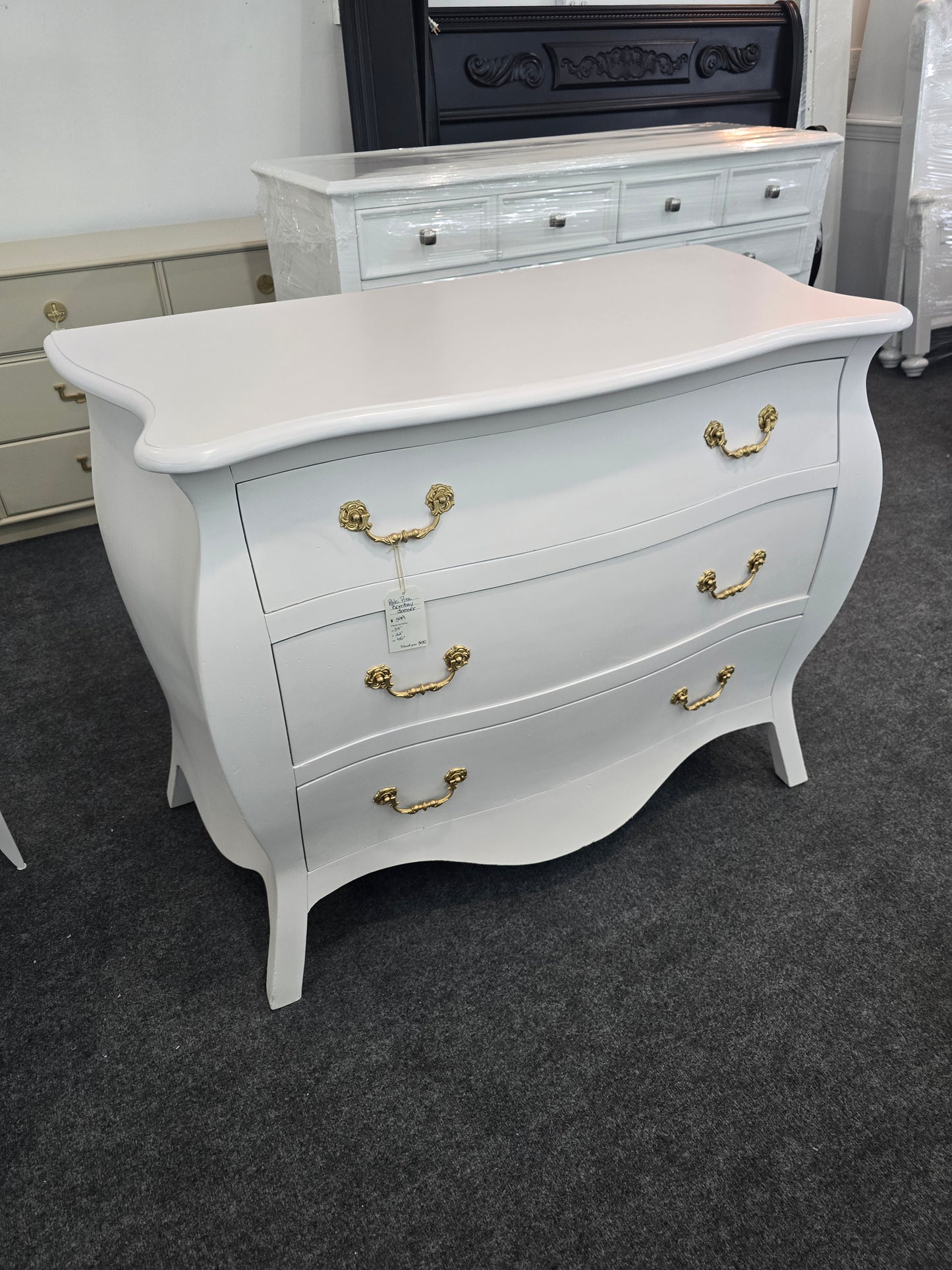 Pale pink bombay dresser