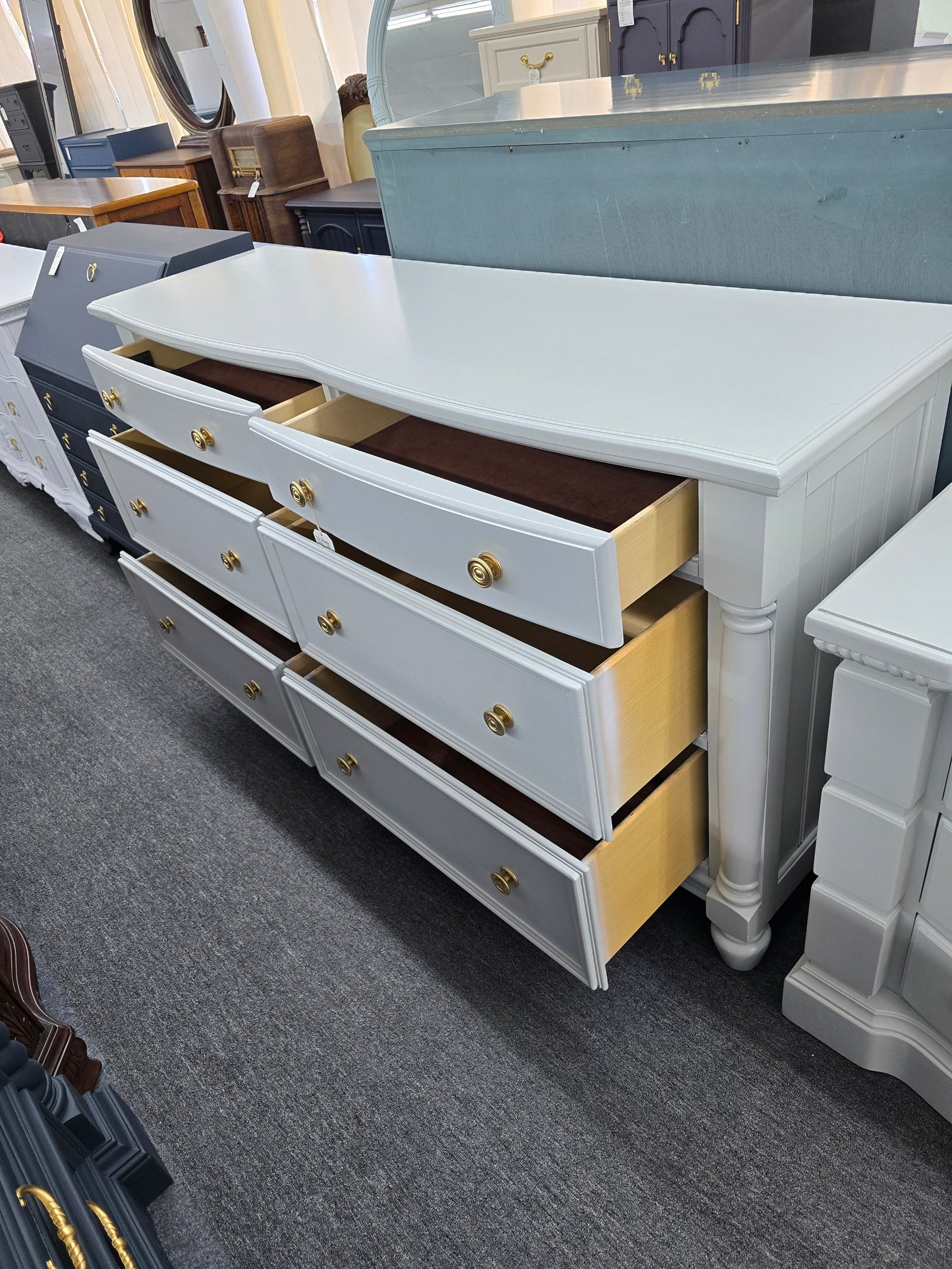 JC PENNEY Chris Madden gray dresser