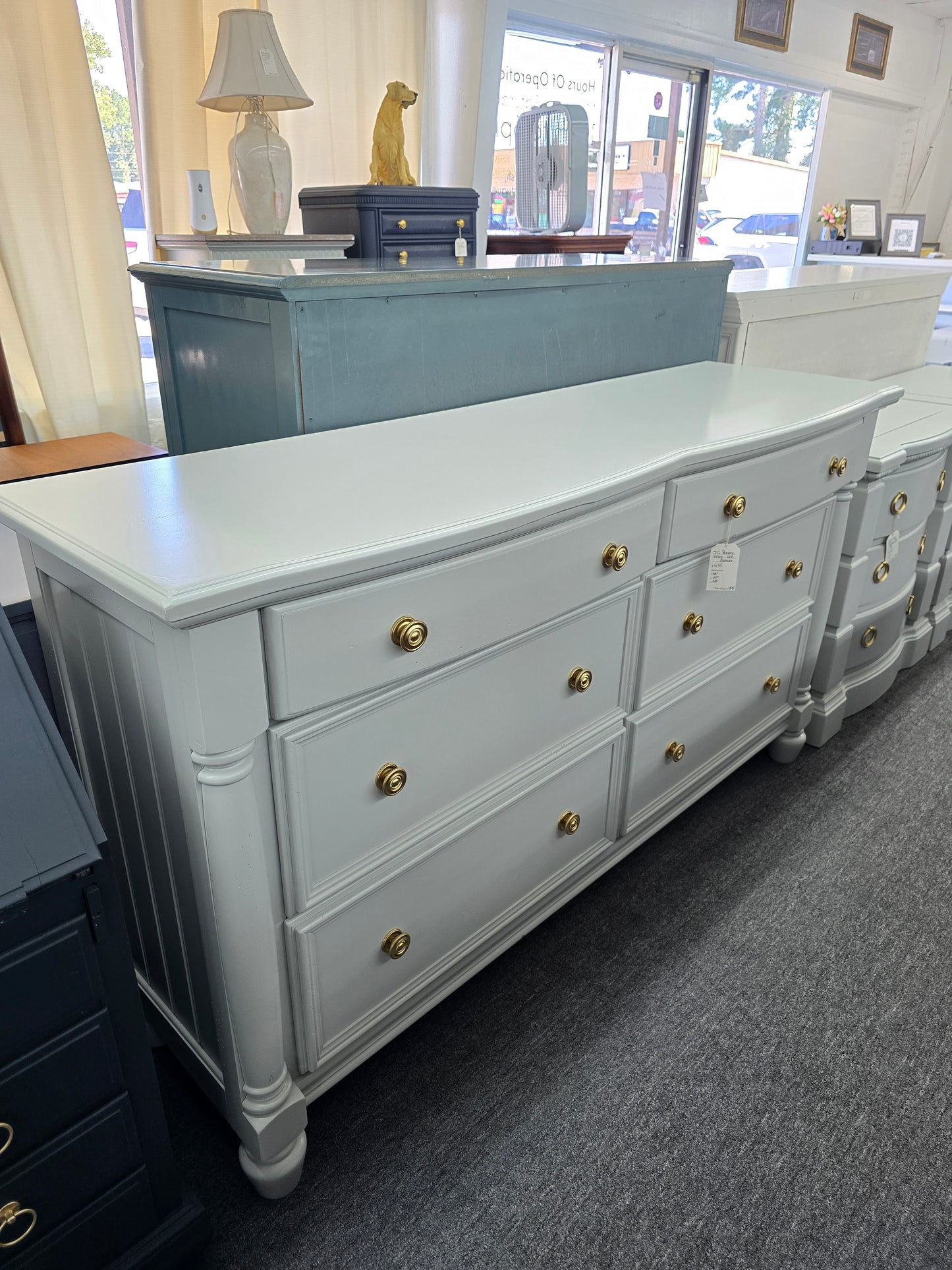 JC PENNEY Chris Madden gray dresser