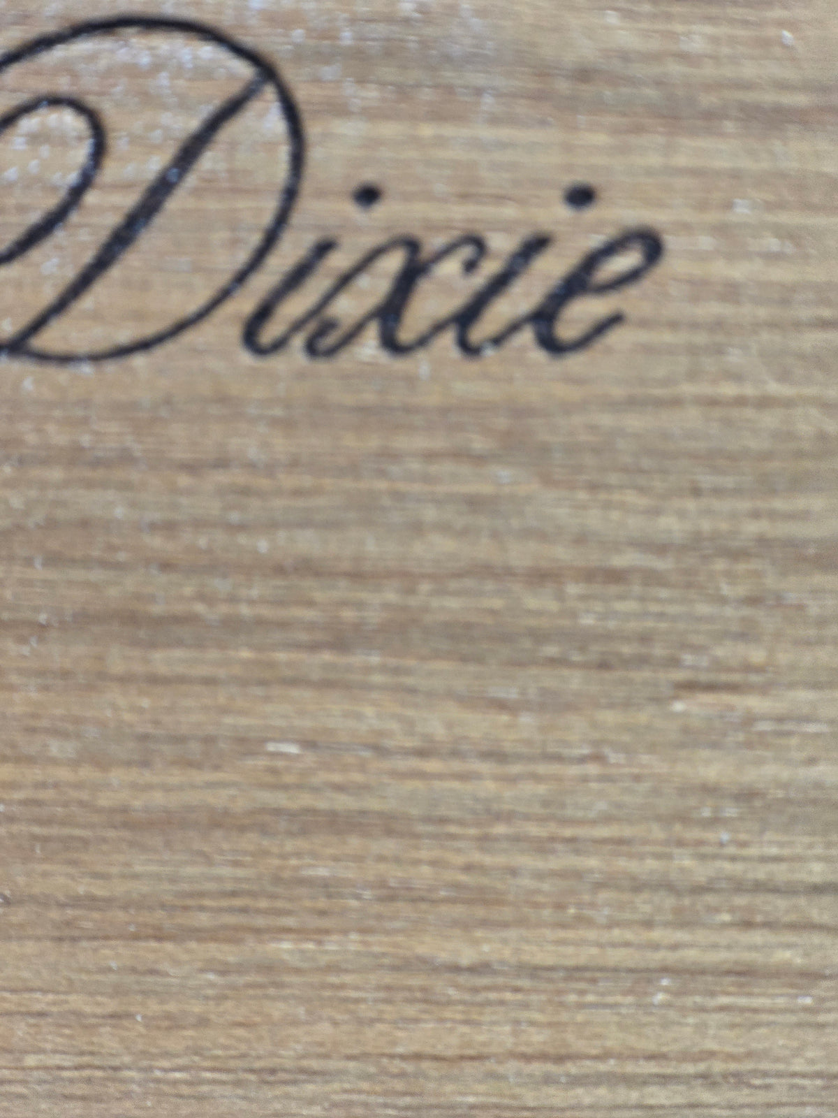 MCM cream lacquered Dixie chest
