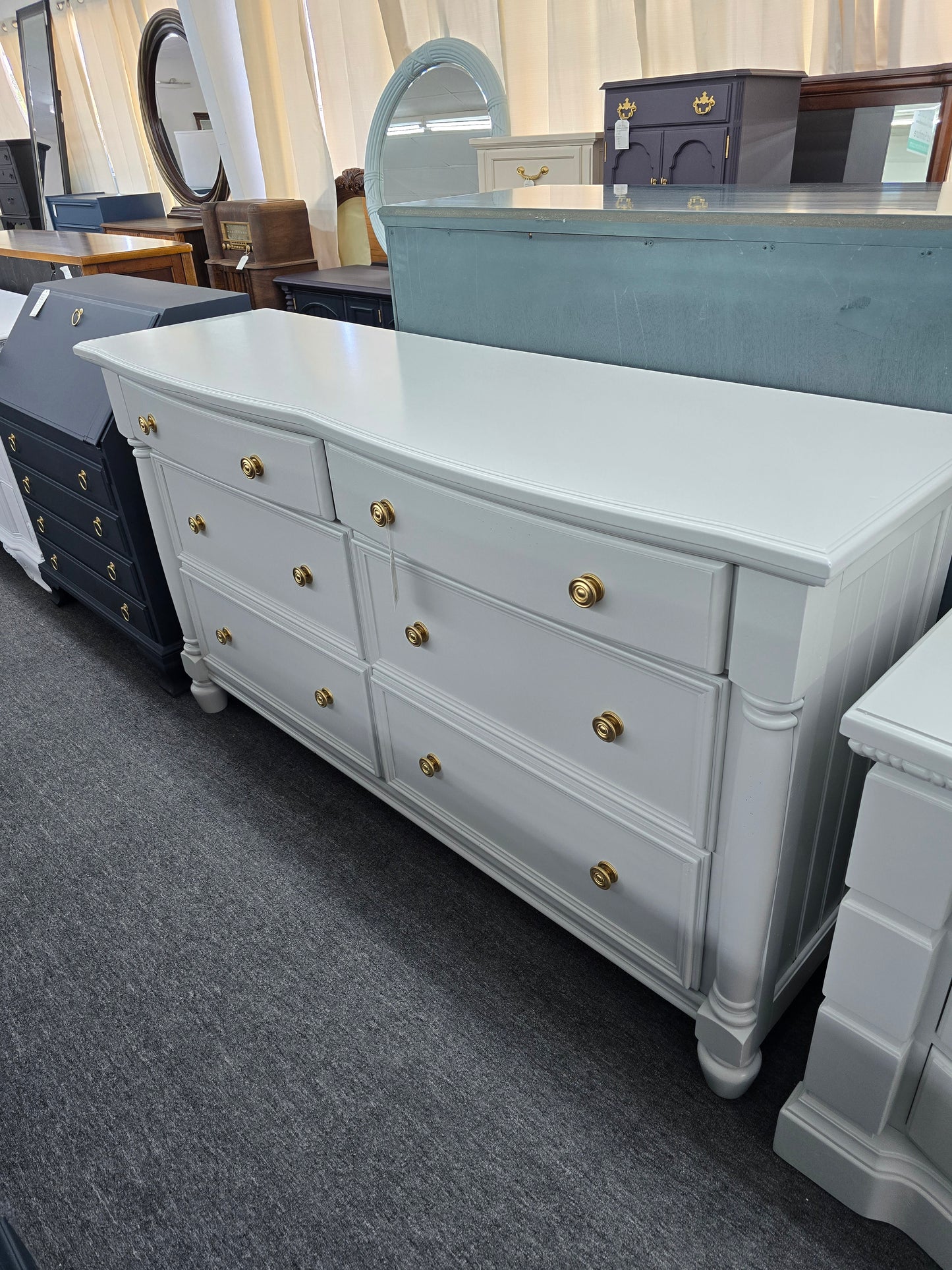 JC PENNEY Chris Madden gray dresser
