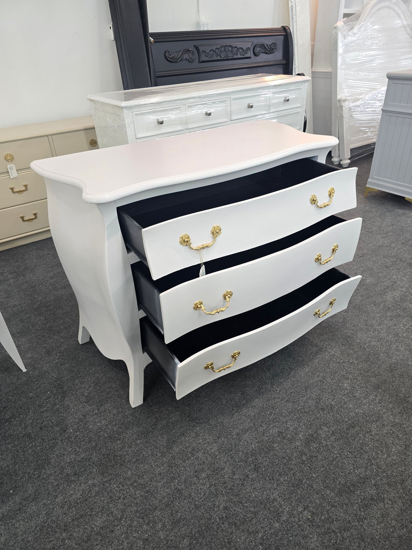 Pale pink bombay dresser