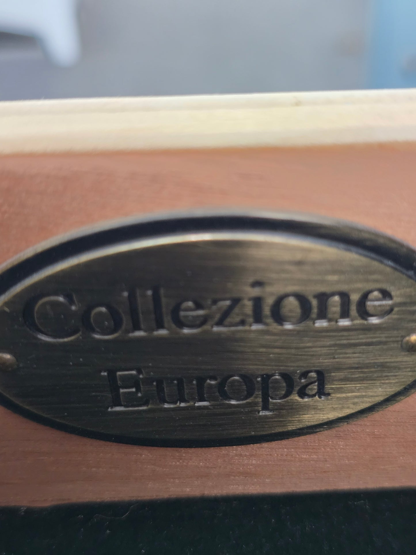 Colezione Europa blue 8 drawers dresser