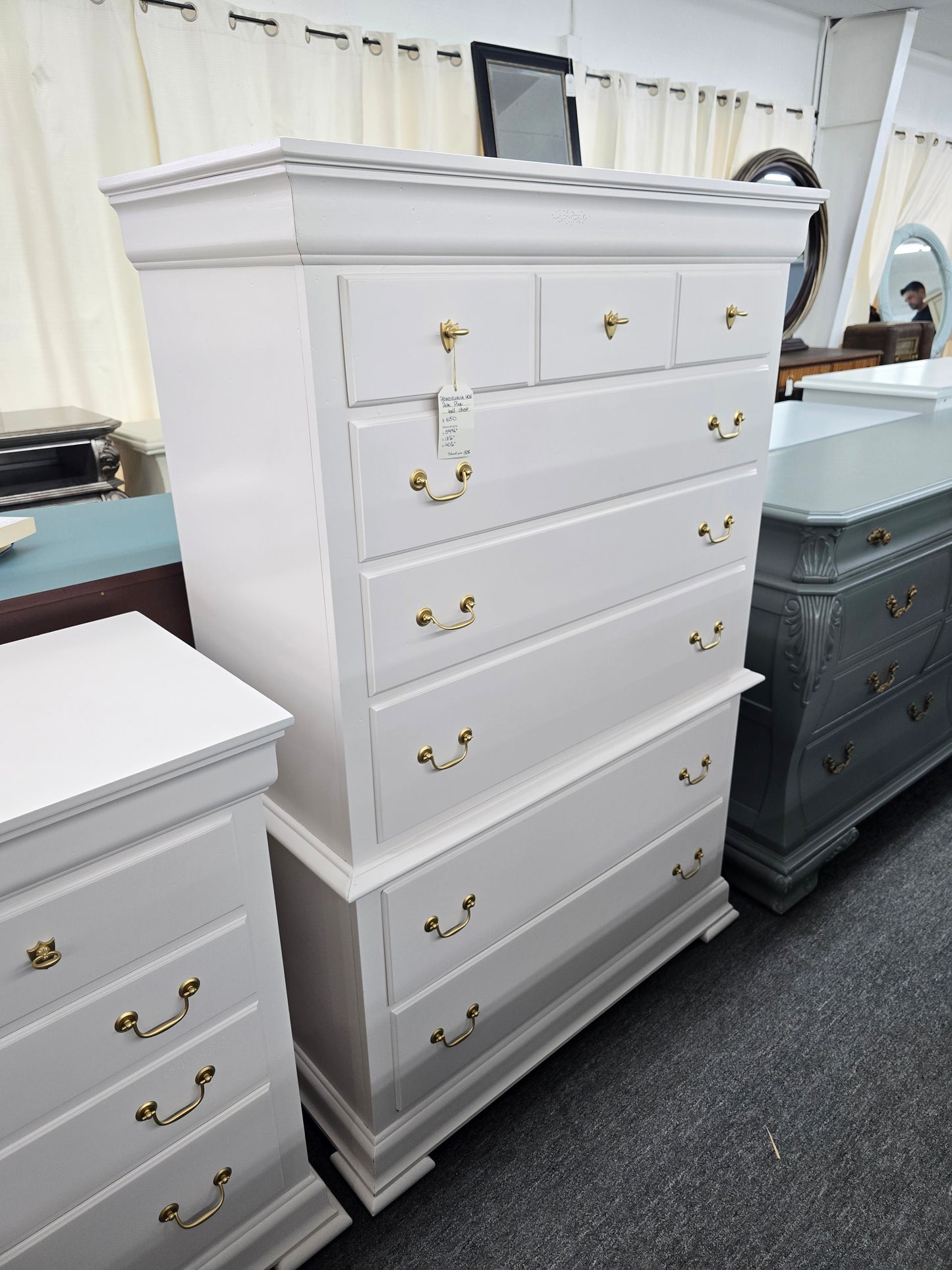 Pennsylvania House pale pink tall chest