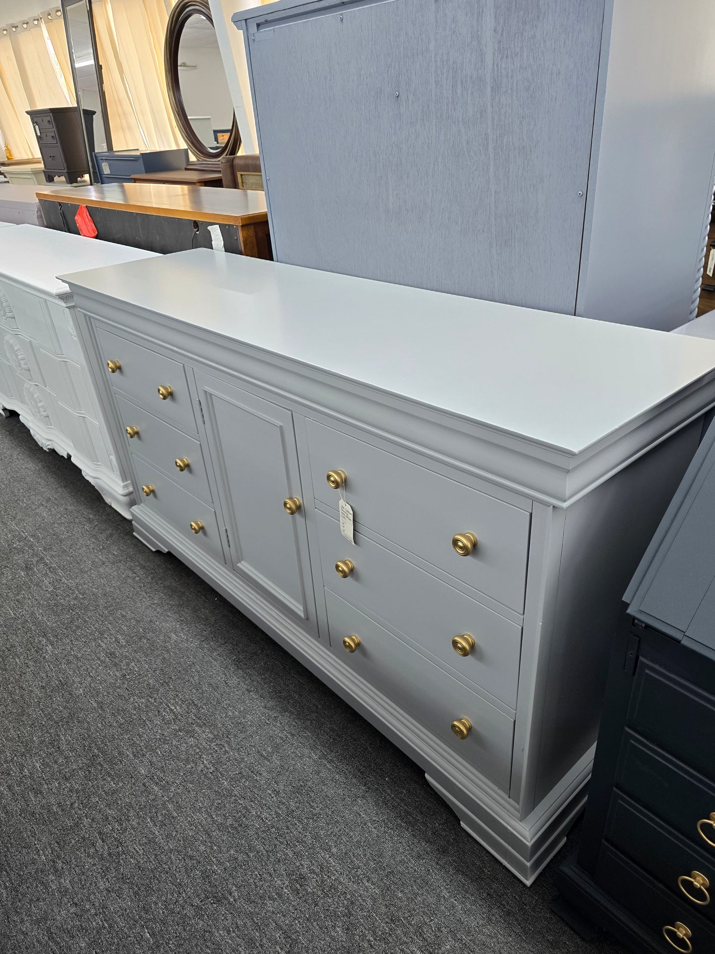 New classic gray dresser