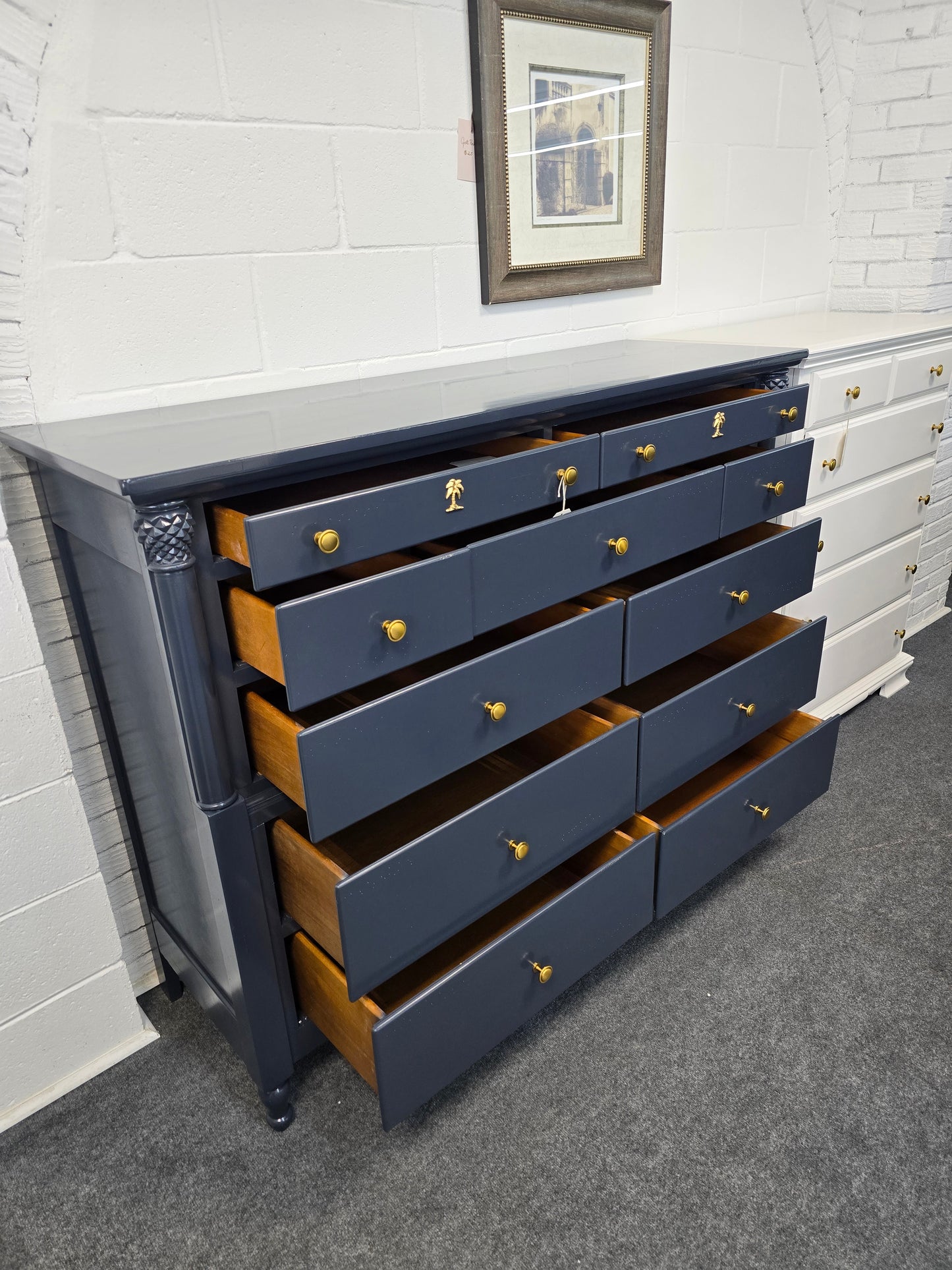 Tommy Bahama lacquered dresser