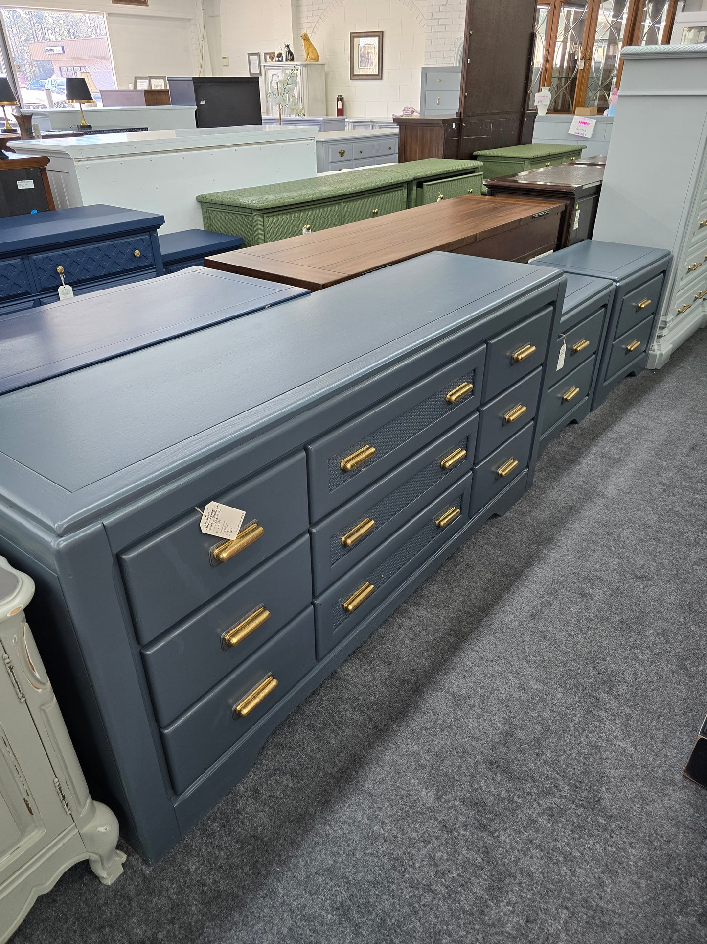 Vaughan gray dresser