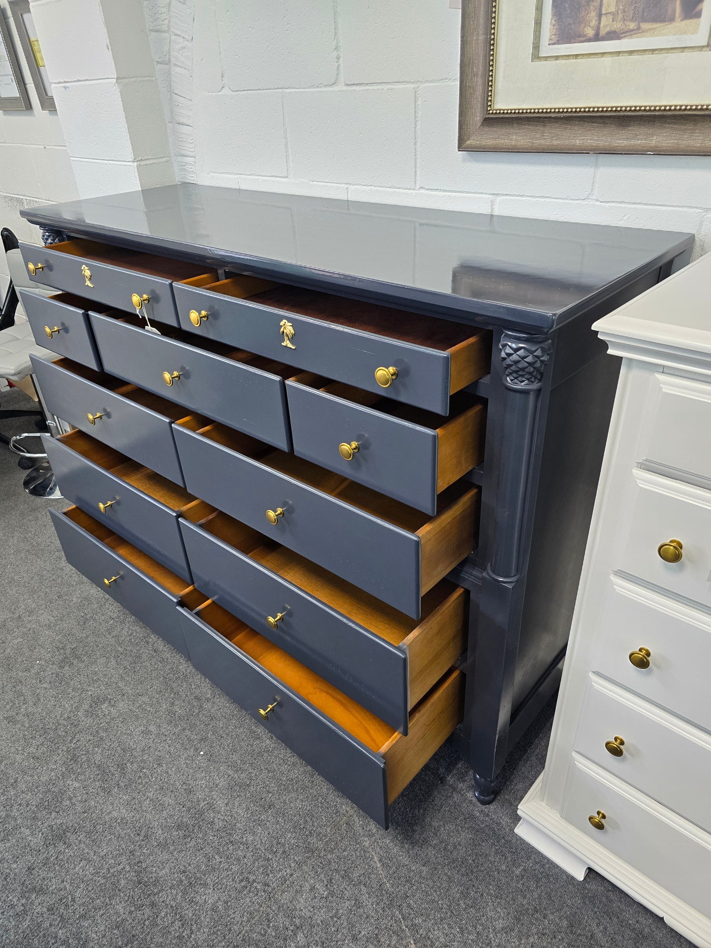 Tommy Bahama lacquered dresser