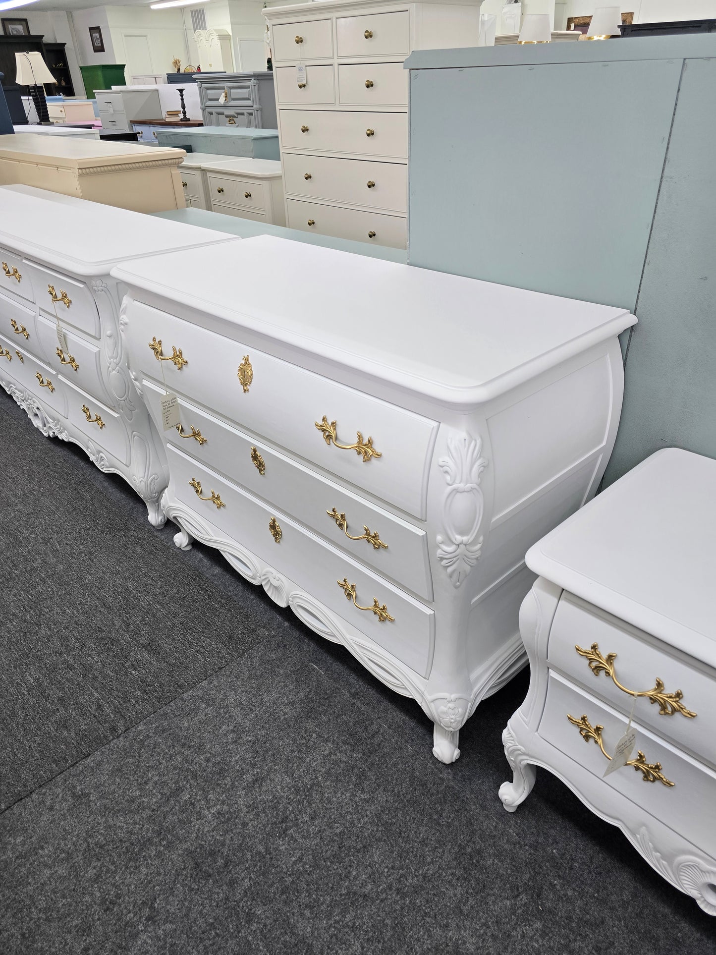 Century Louis XV french medium dresser
