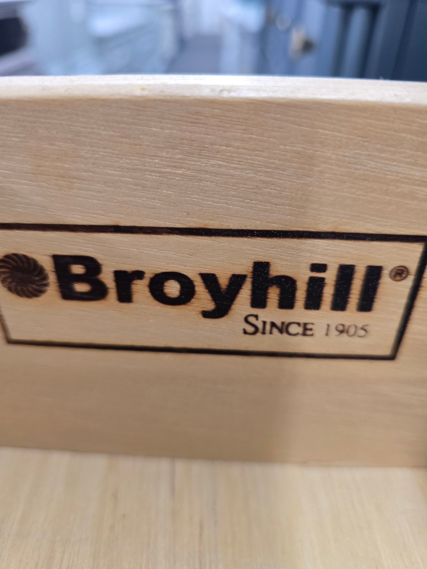 Broyhill bamboo green gray lacquered dresser