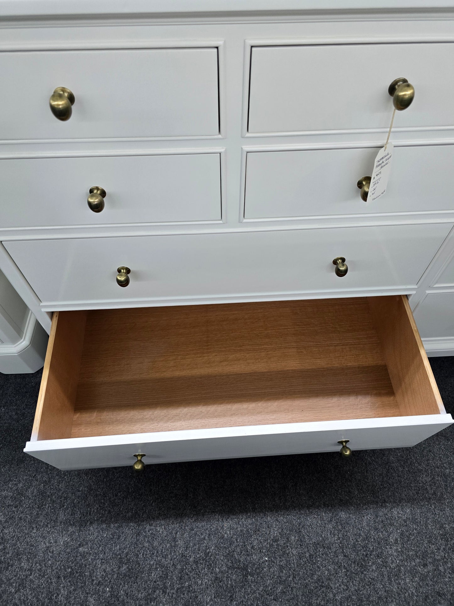Thomasville alabaster lacquered dresser