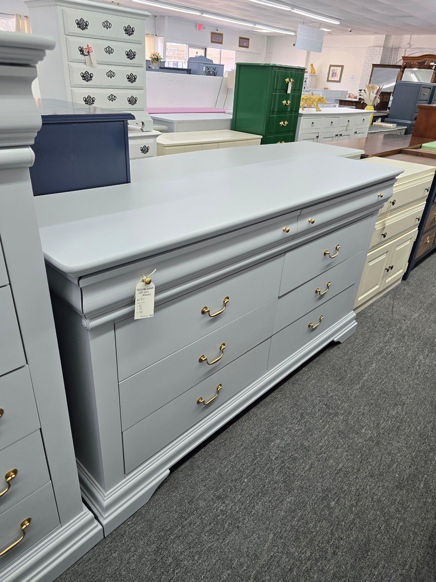 Colezione Europa gray dresser