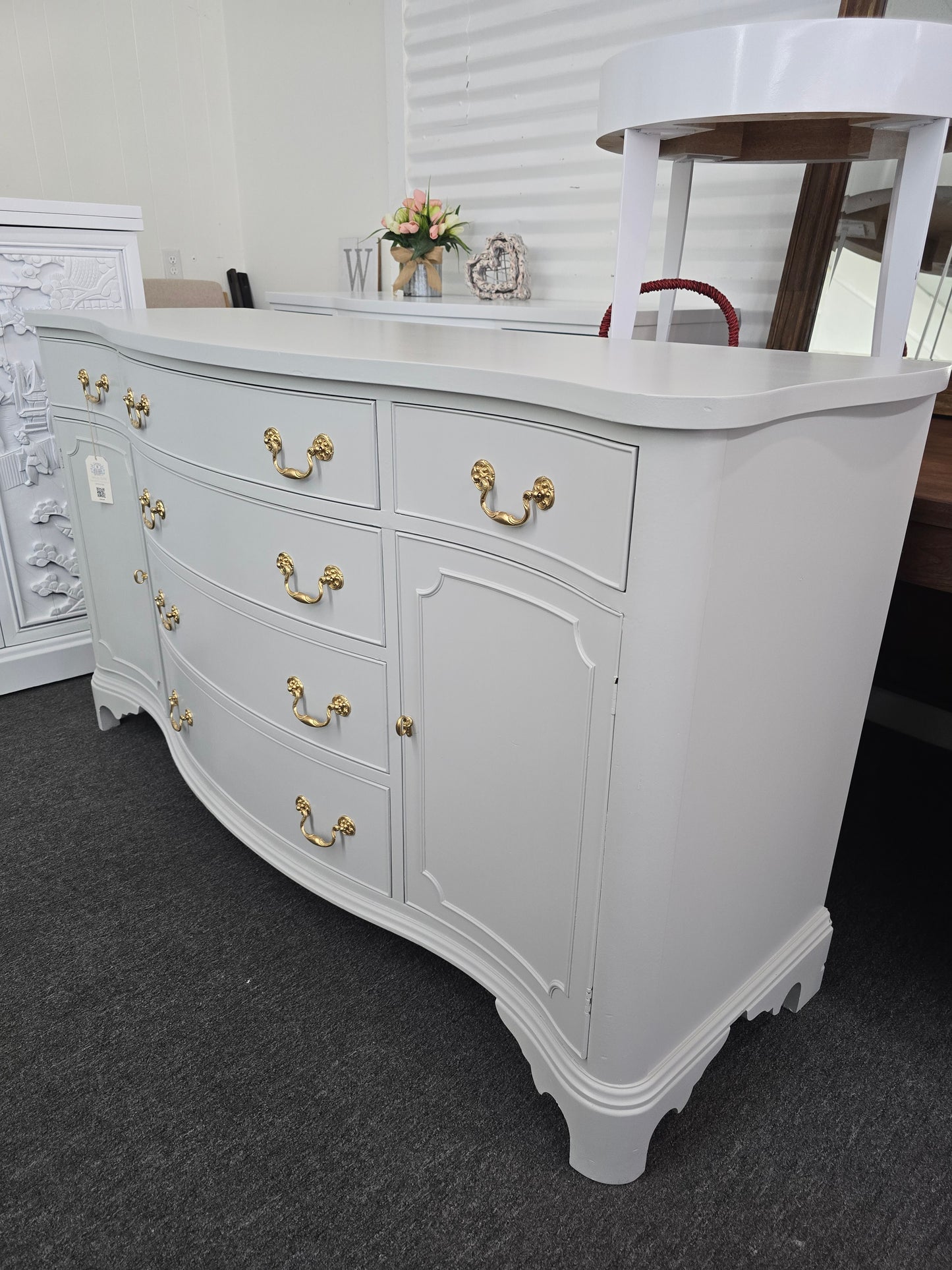 Solid mahogany Morganton buffet