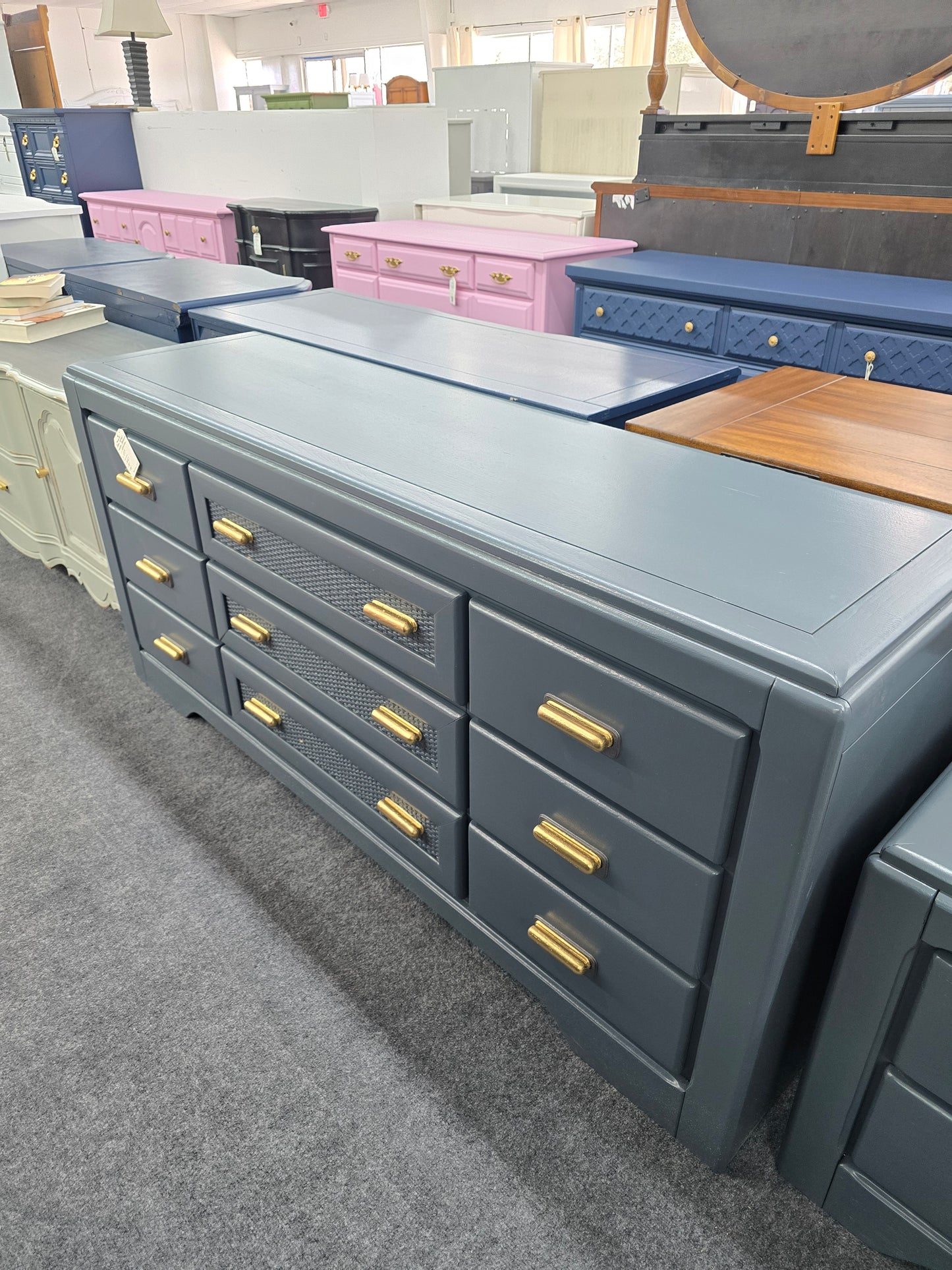 Vaughan gray dresser