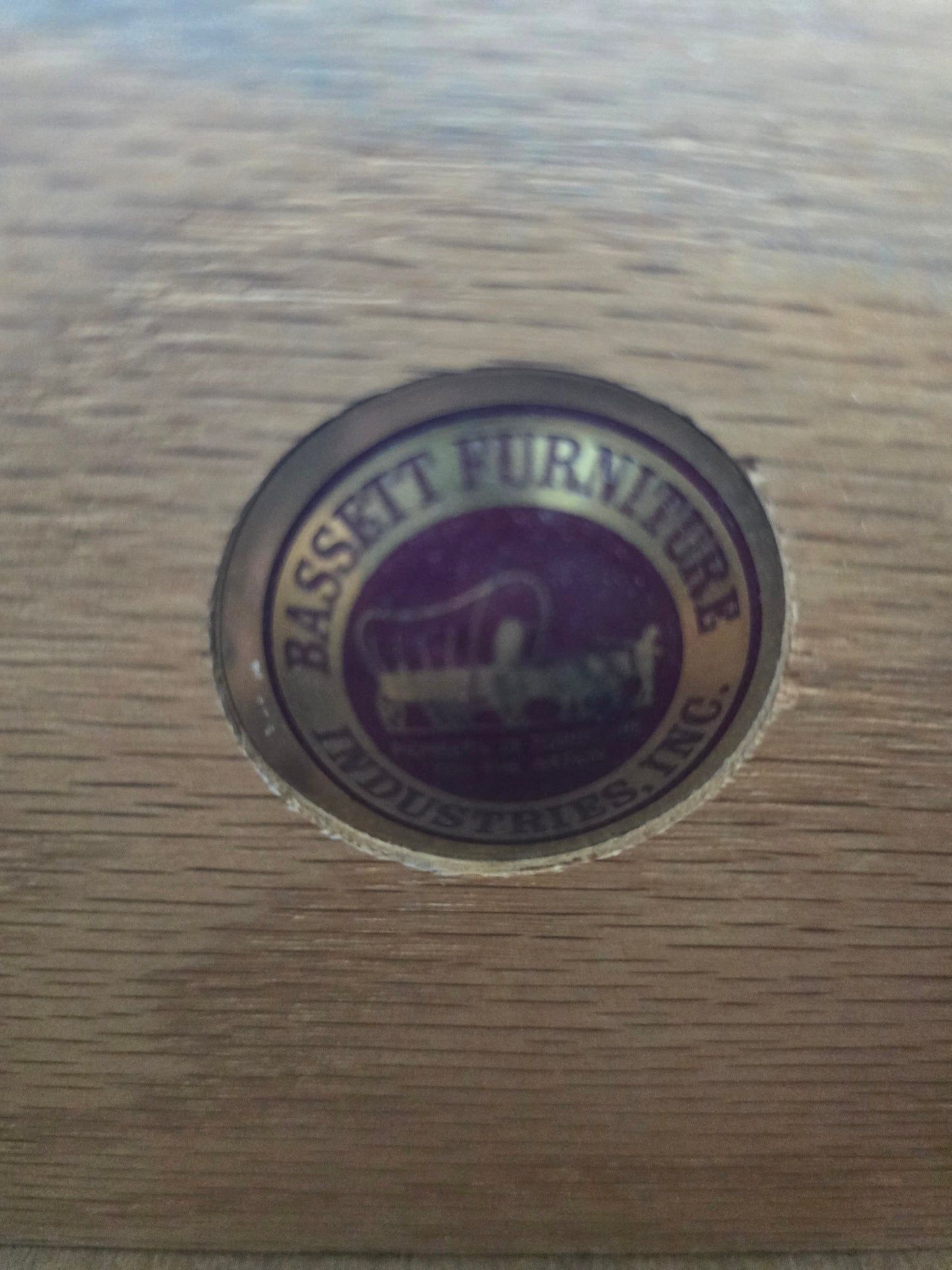 Bassett vintage green gray dresser