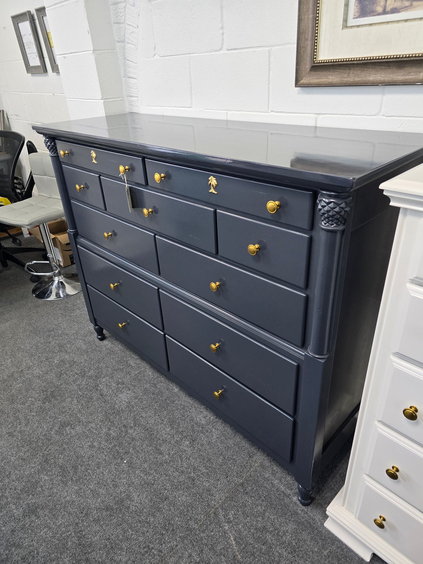 Tommy Bahama lacquered dresser