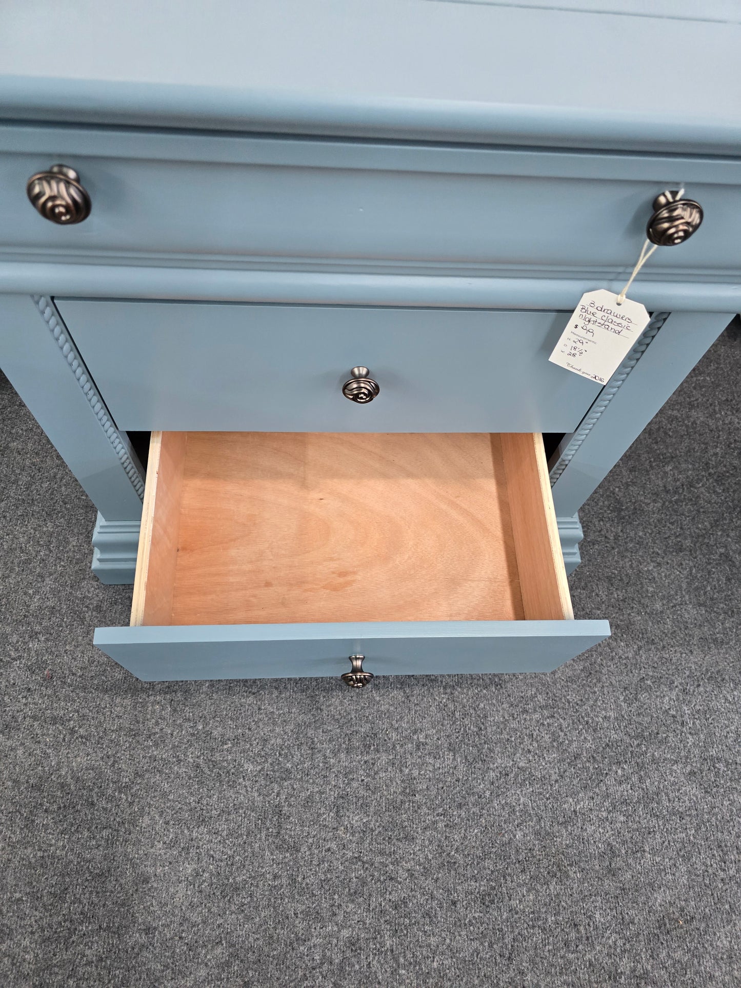Colezione Europa blue nightstand