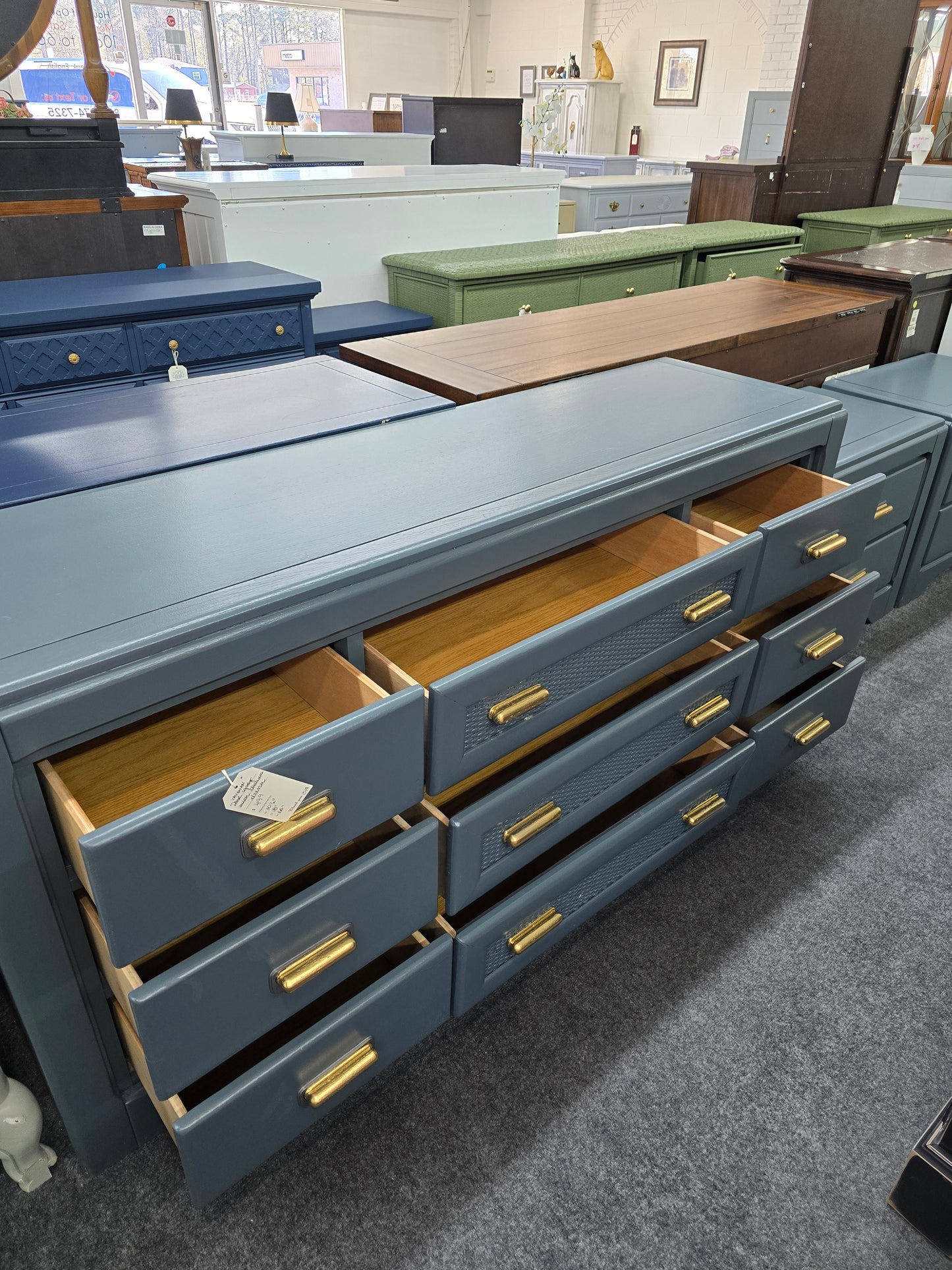 Vaughan gray dresser