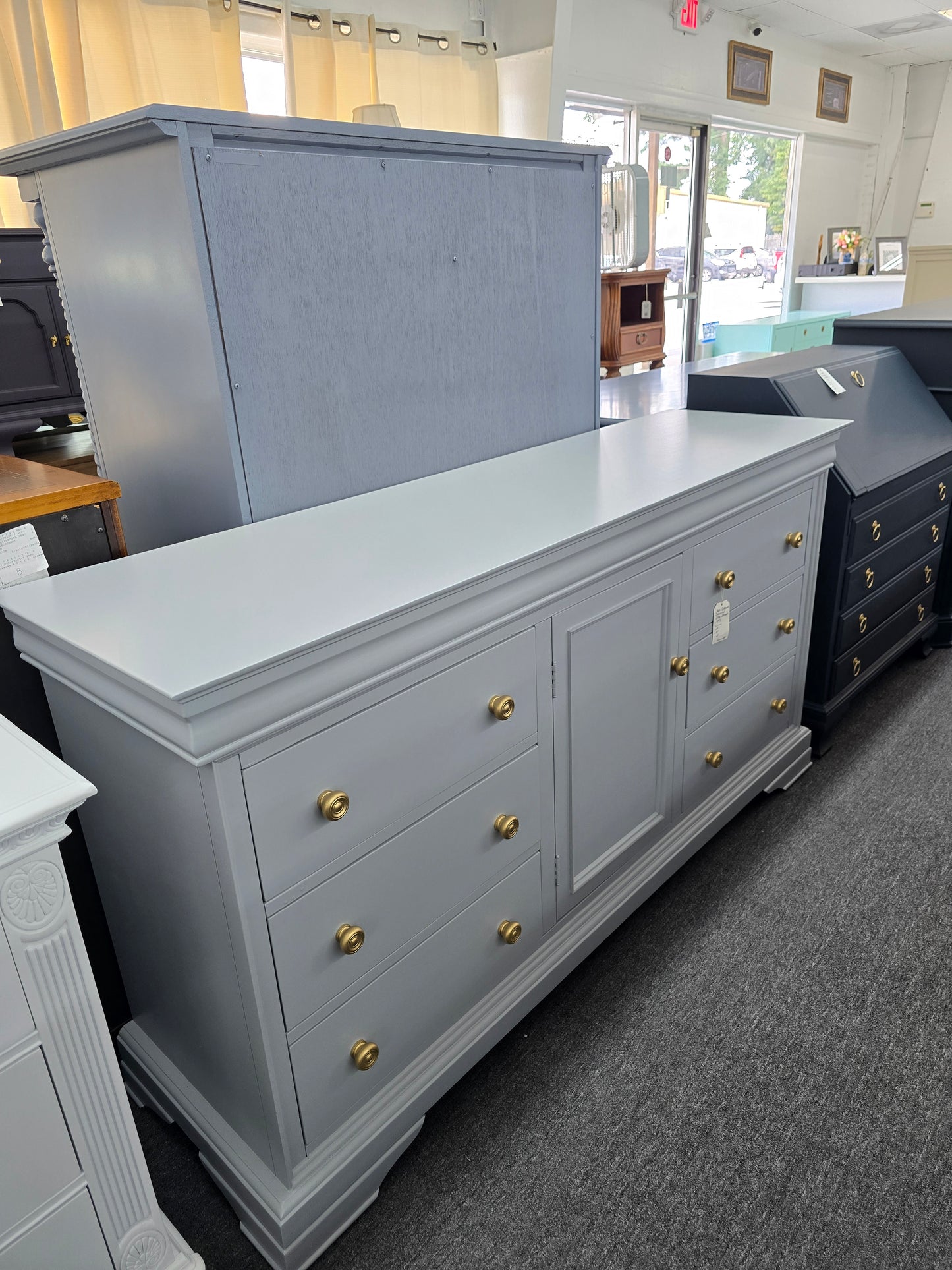 New classic gray dresser