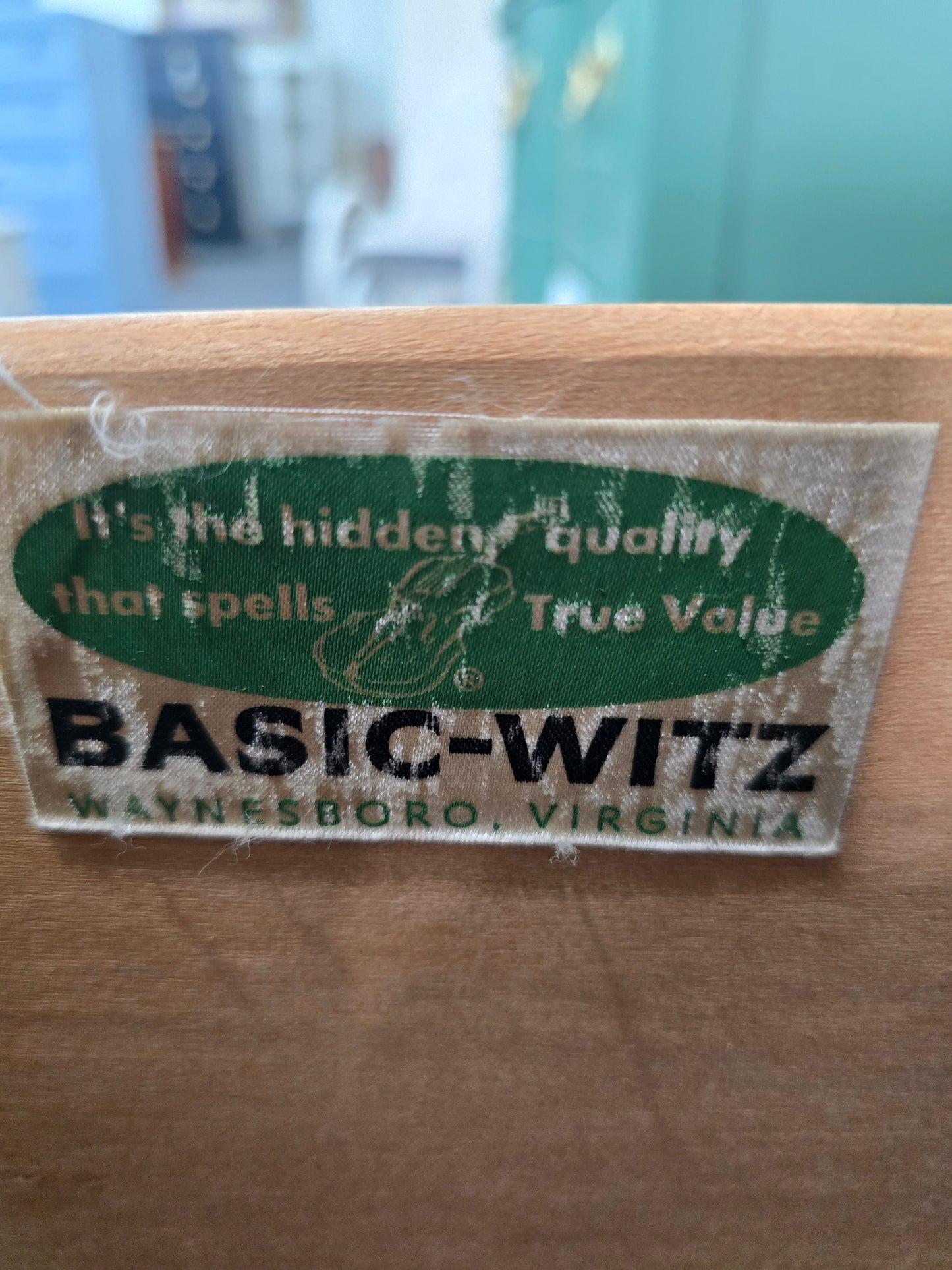 MCM green 9 drawers dresser