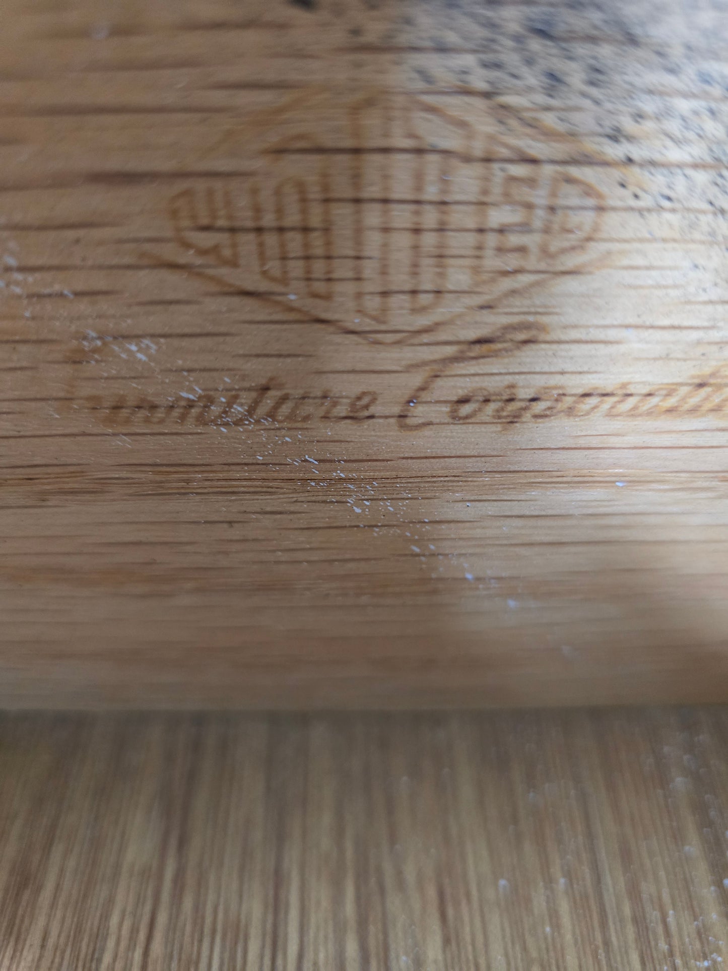 Lacquered mid century black dresser