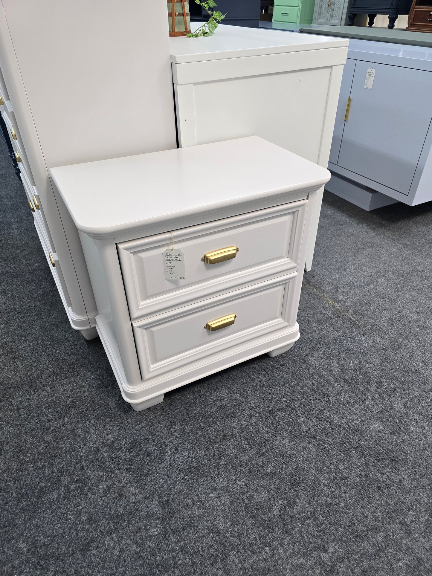 Legacy cute pale pink nightstand