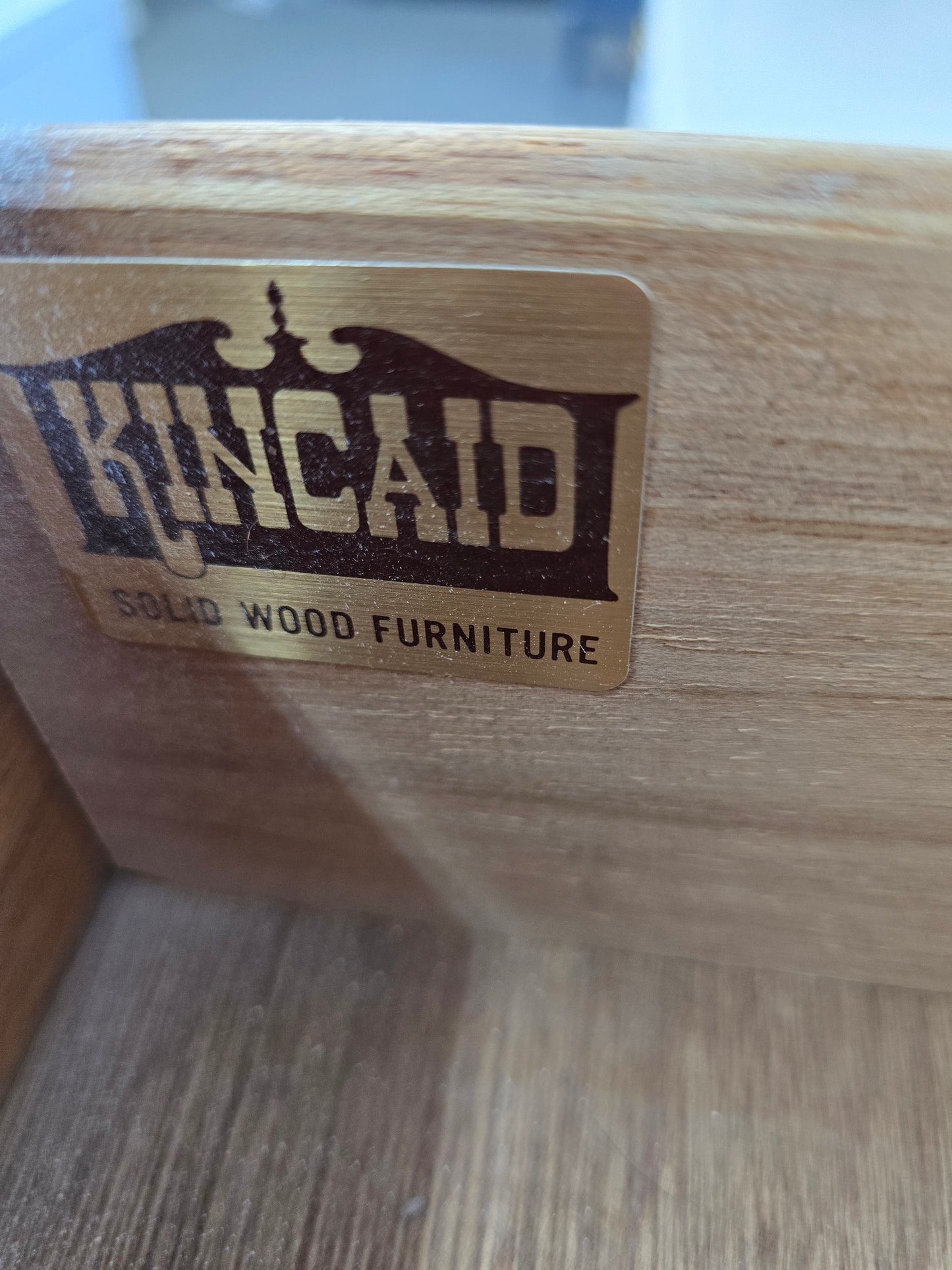 Kincaid solid wood off white chest of drawers