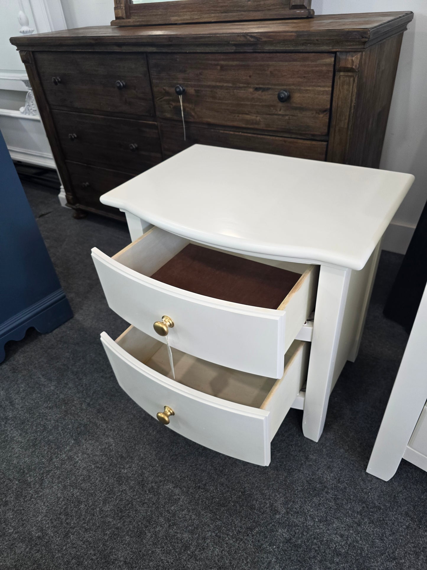 Off white nightstand