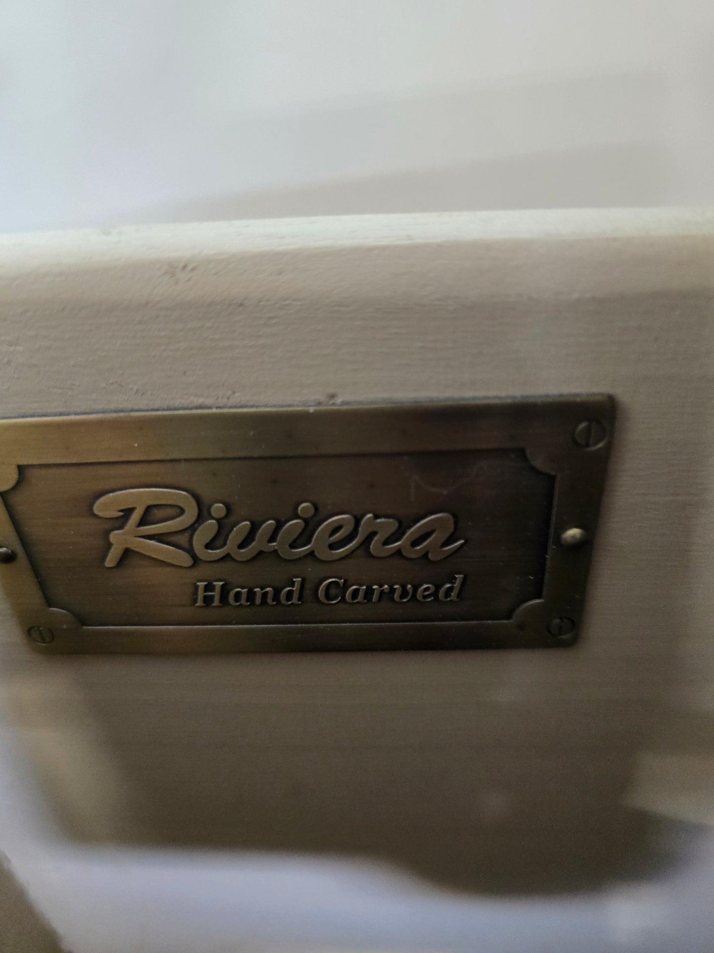 Riviera 2 drawers beige dresser