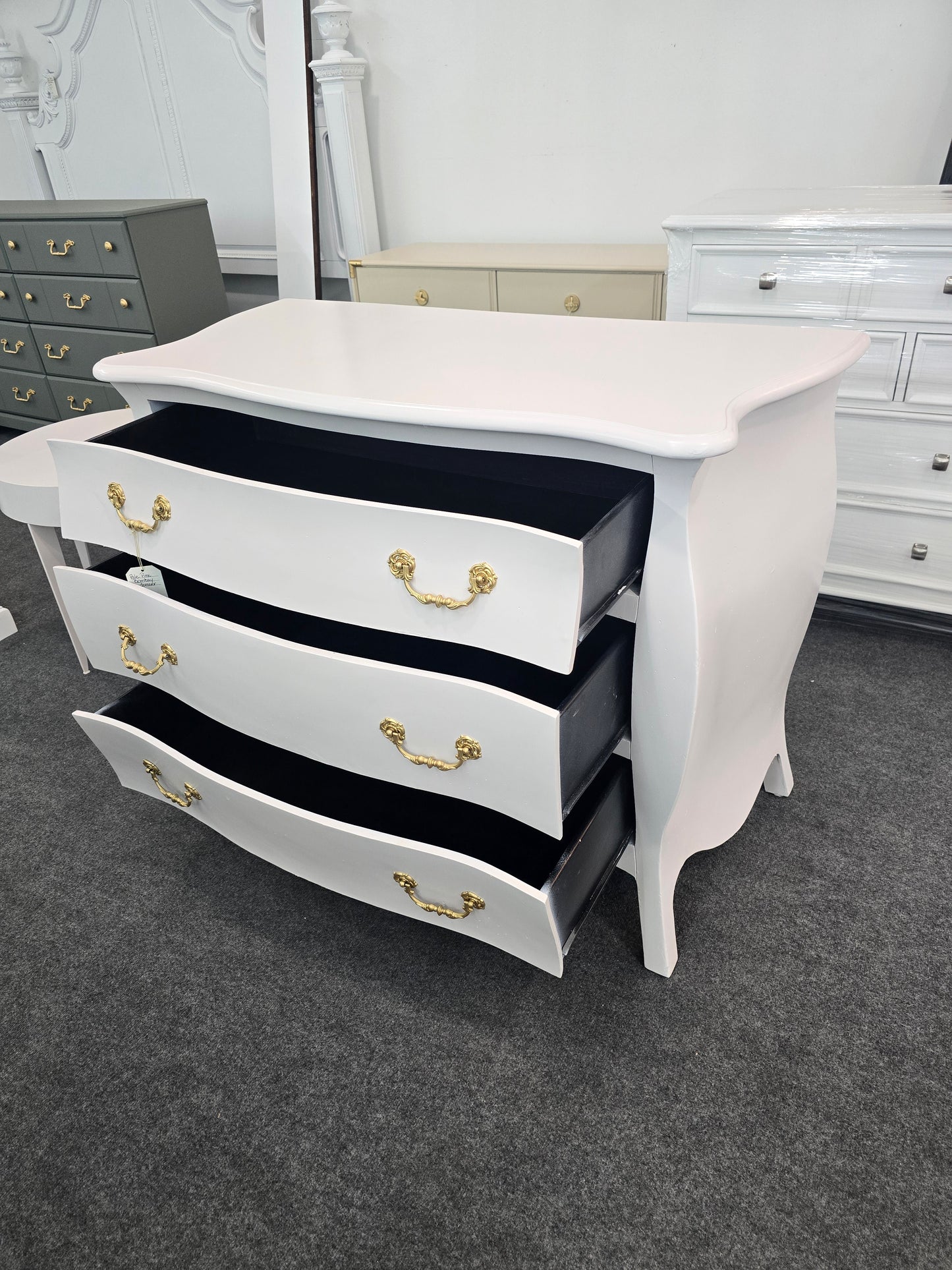 Pale pink bombay dresser