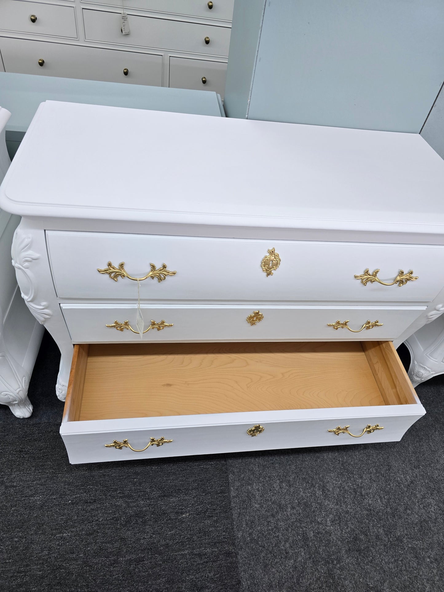 Century Louis XV french medium dresser