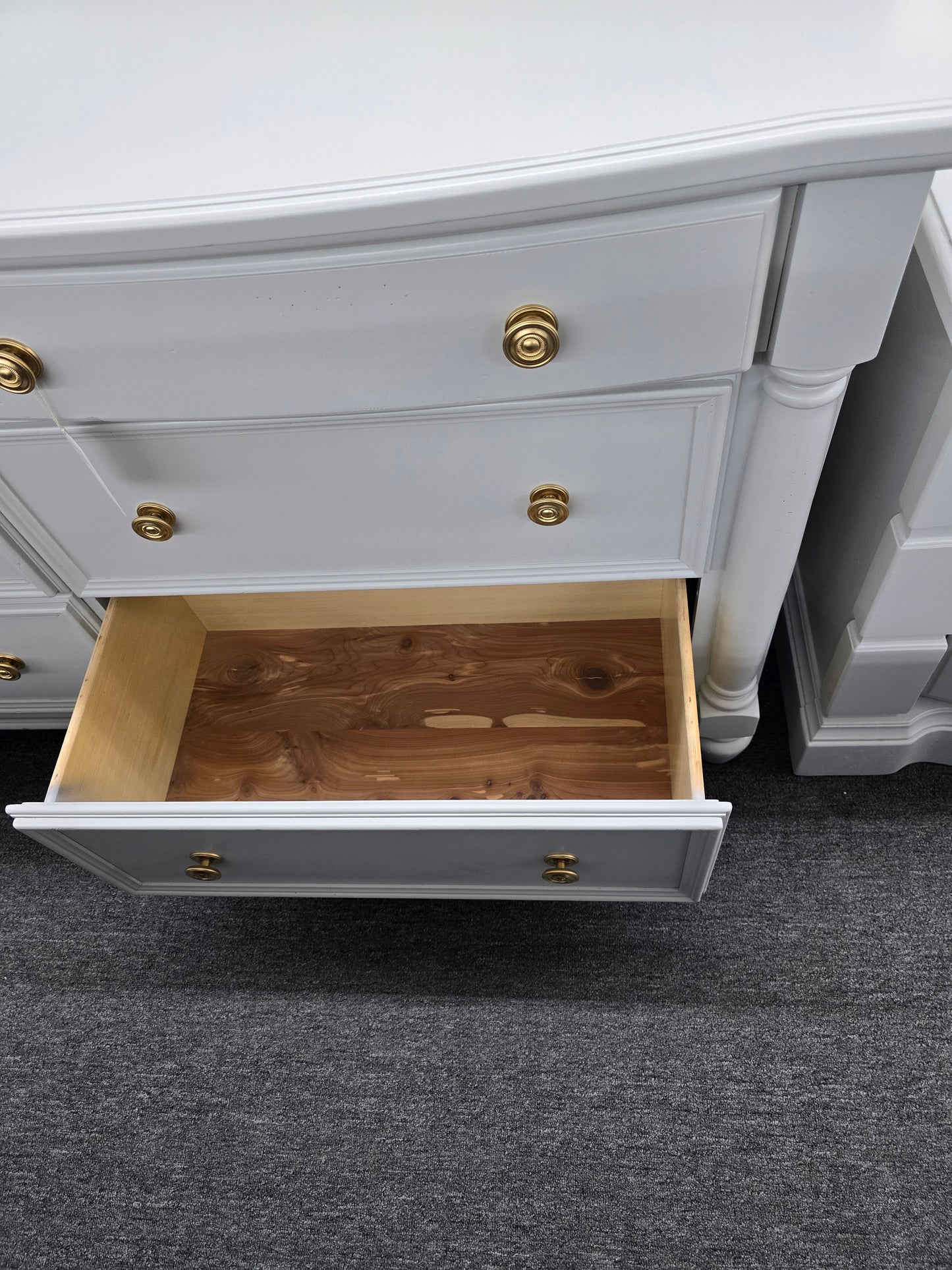 JC PENNEY Chris Madden gray dresser