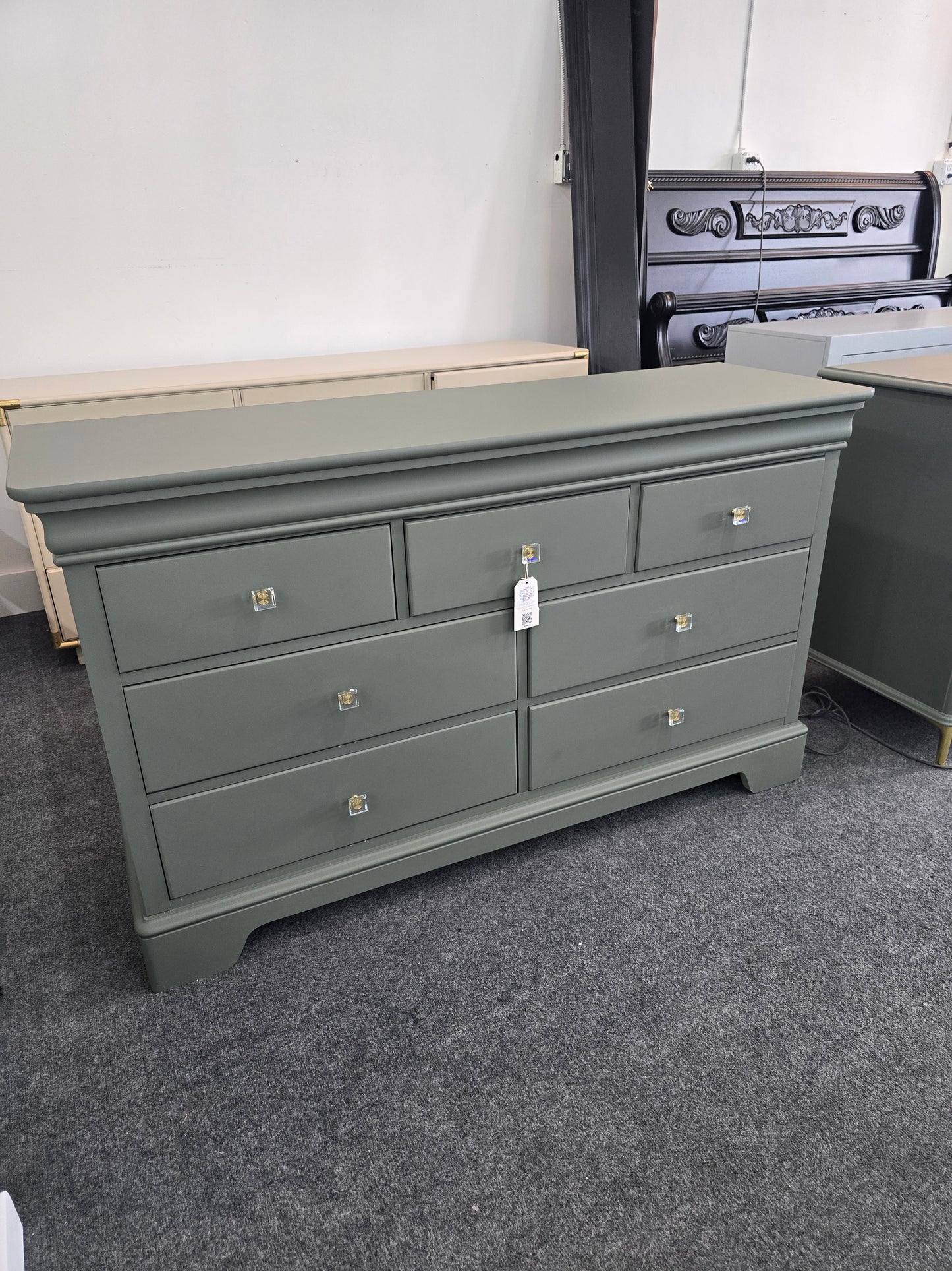 Stanley pewter green dresser