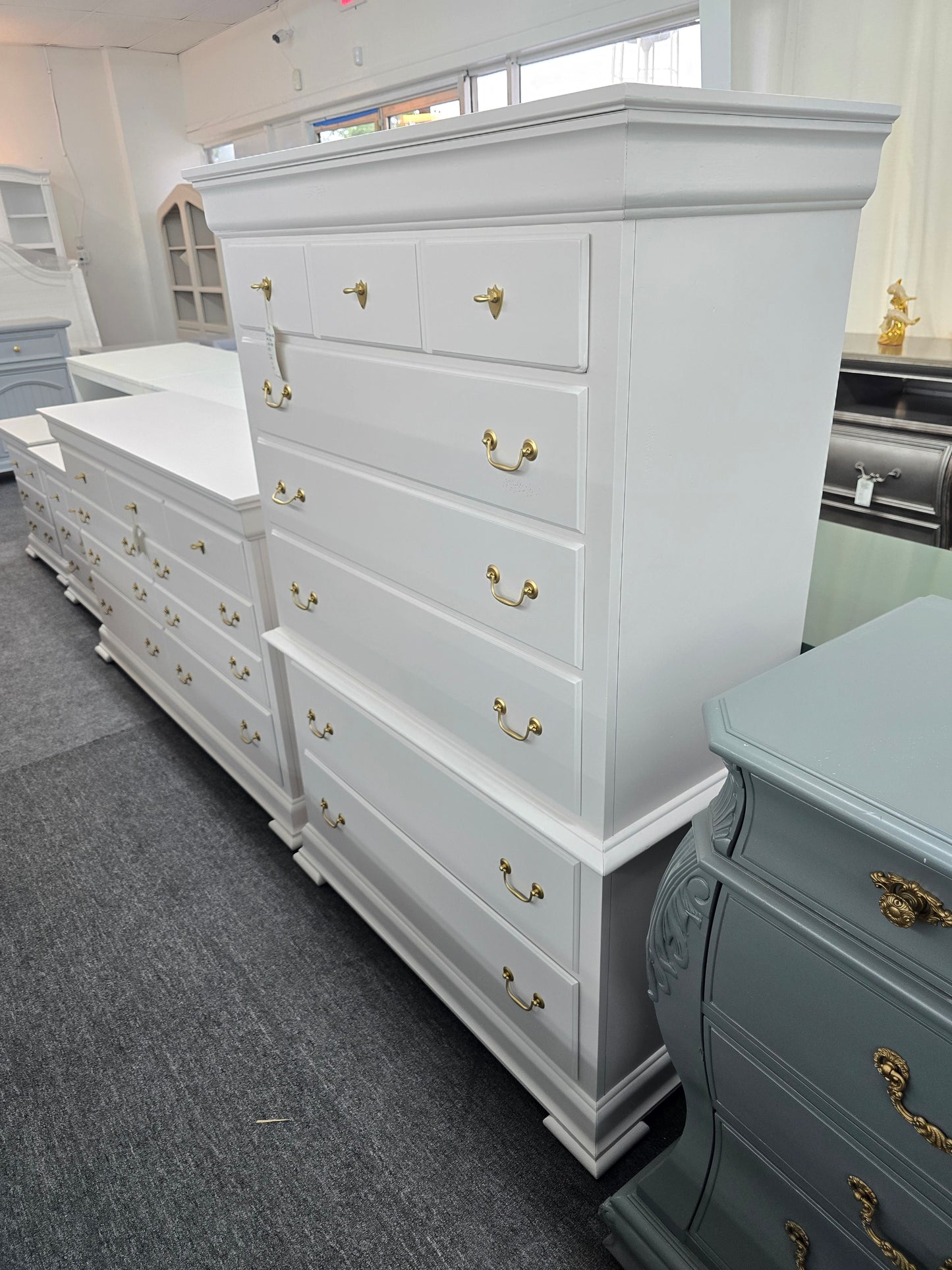 Pennsylvania House pale pink tall chest