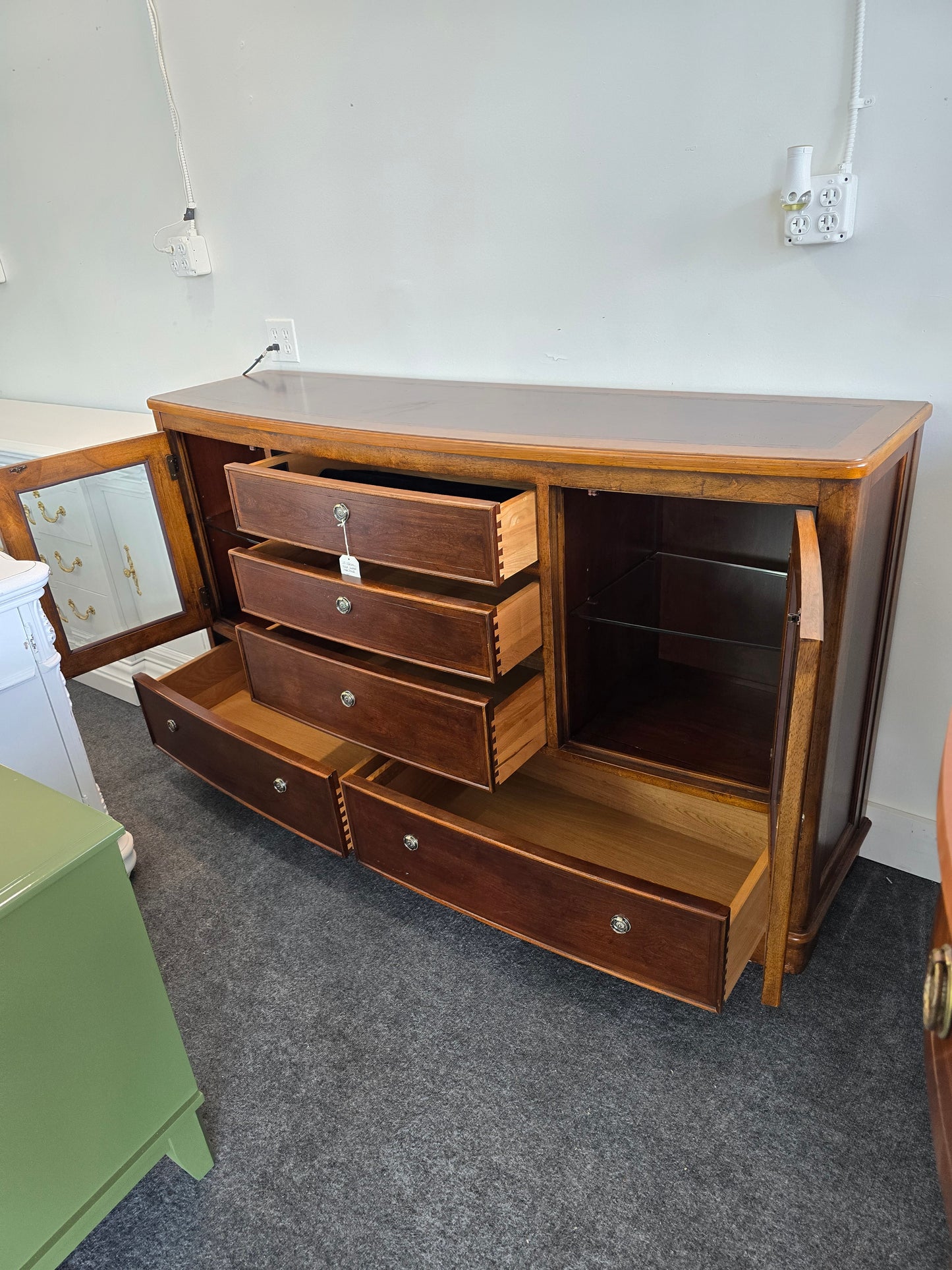 Universal solid wood sideboard