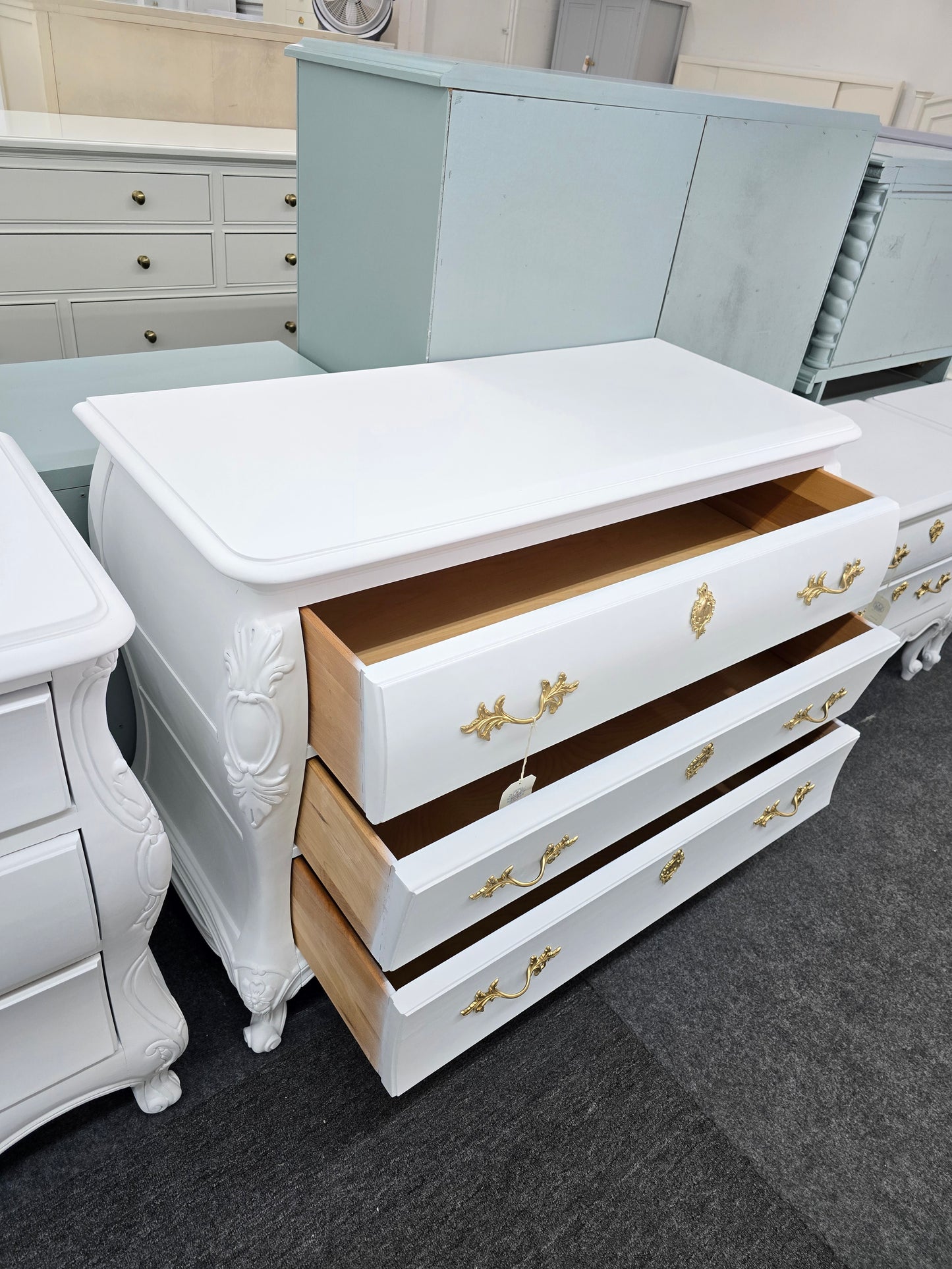 Century Louis XV french medium dresser