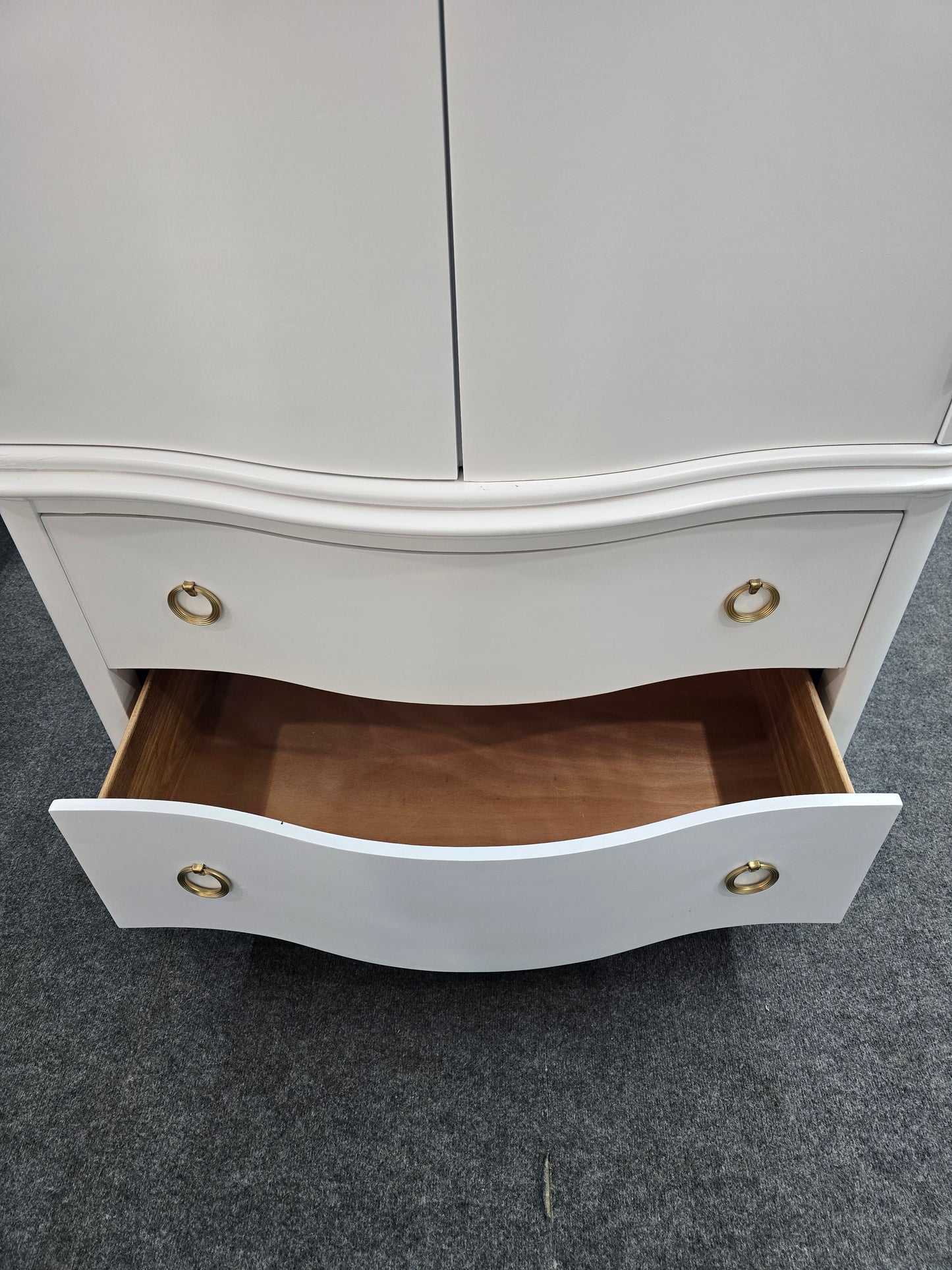 White big armoire