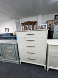 Mid century modern cream chest