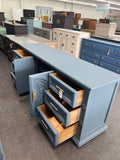 Thomasville blue sideboard