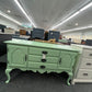 Kimbal solid wood green buffet