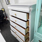 Kincaid solid wood white chest