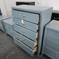 Simons green gray lacquered chest