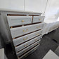 7 drawers tall gray chest