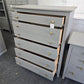 Classic dark gray 5 drawers chest