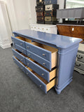 Gorgeous blue Lacquered dresser